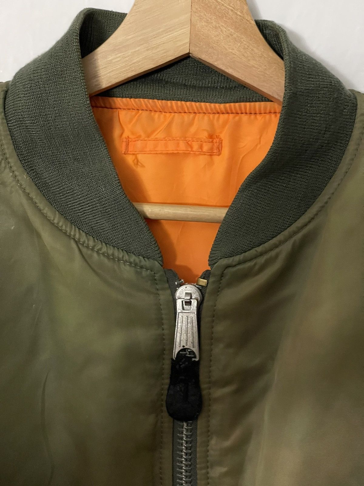 Alpha Industries × Vintage Vintage Alpha Industries Kanye Style Bomber Jacket Size US XL / EU 56 / 4 - 7 Thumbnail
