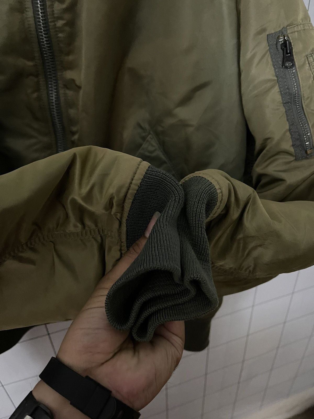 Alpha Industries × Vintage Vintage Alpha Industries Kanye Style Bomber Jacket Size US XL / EU 56 / 4 - 8 Thumbnail