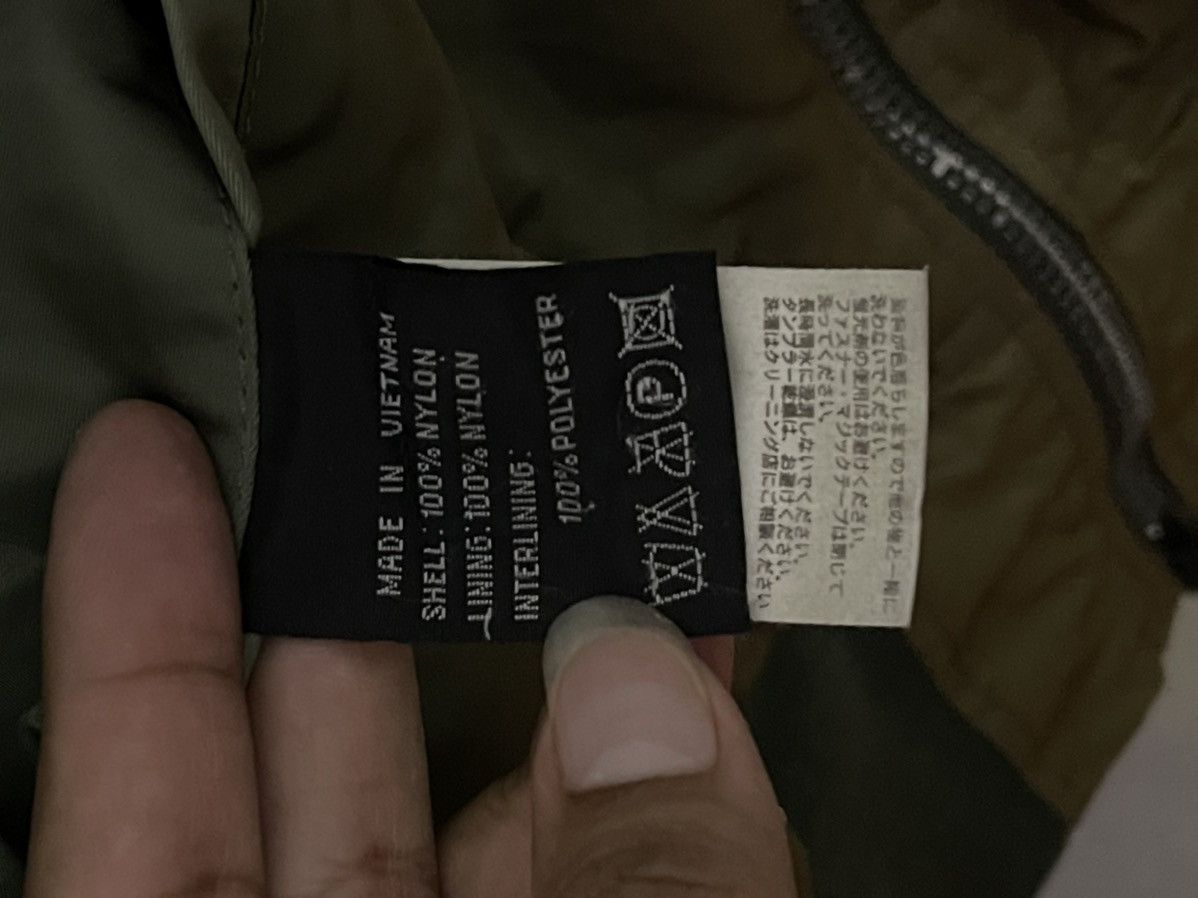 Alpha Industries × Vintage Vintage Alpha Industries Kanye Style Bomber Jacket Size US XL / EU 56 / 4 - 10 Thumbnail