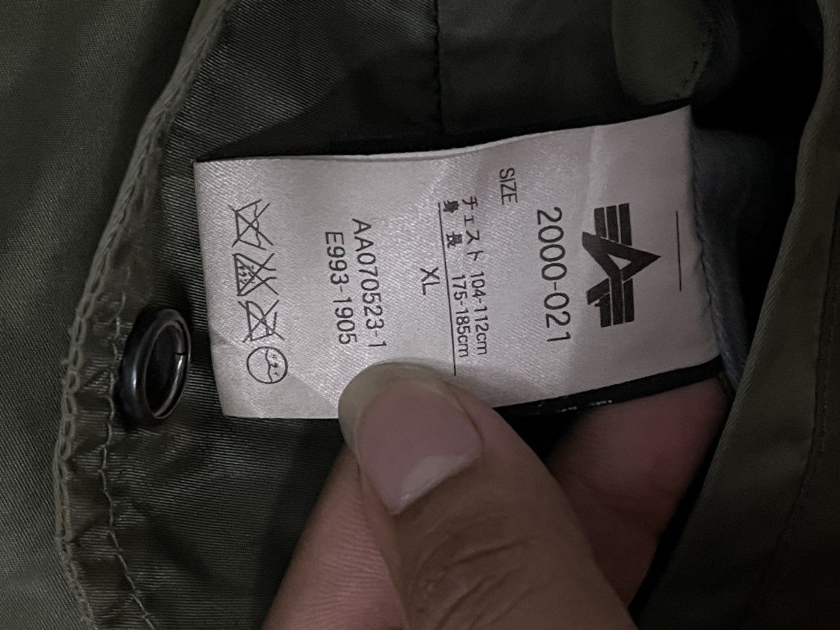 Alpha Industries × Vintage Vintage Alpha Industries Kanye Style Bomber Jacket Size US XL / EU 56 / 4 - 12 Thumbnail