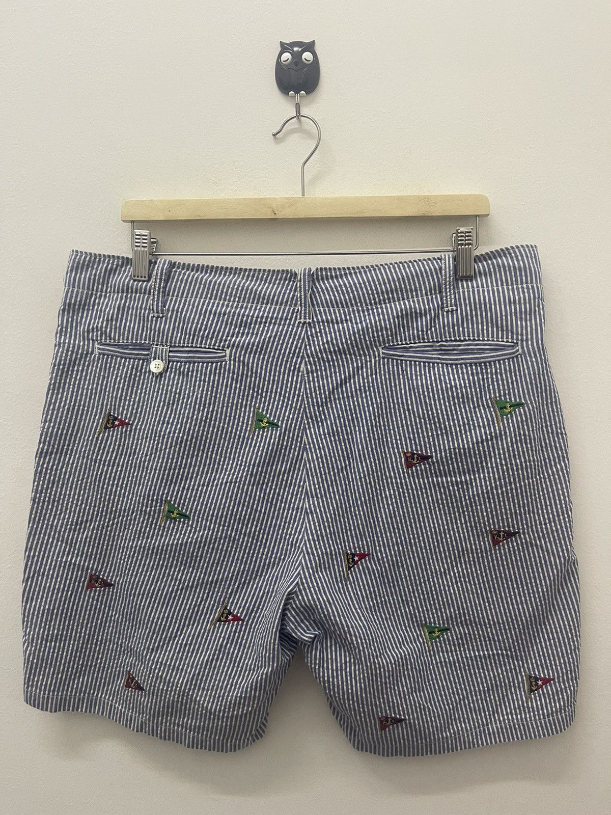 Polo Ralph Lauren Rare Vintage POLO RALPH LAUREN Full Flag Talon Zipper Size US 36 / EU 52 - 8 Thumbnail