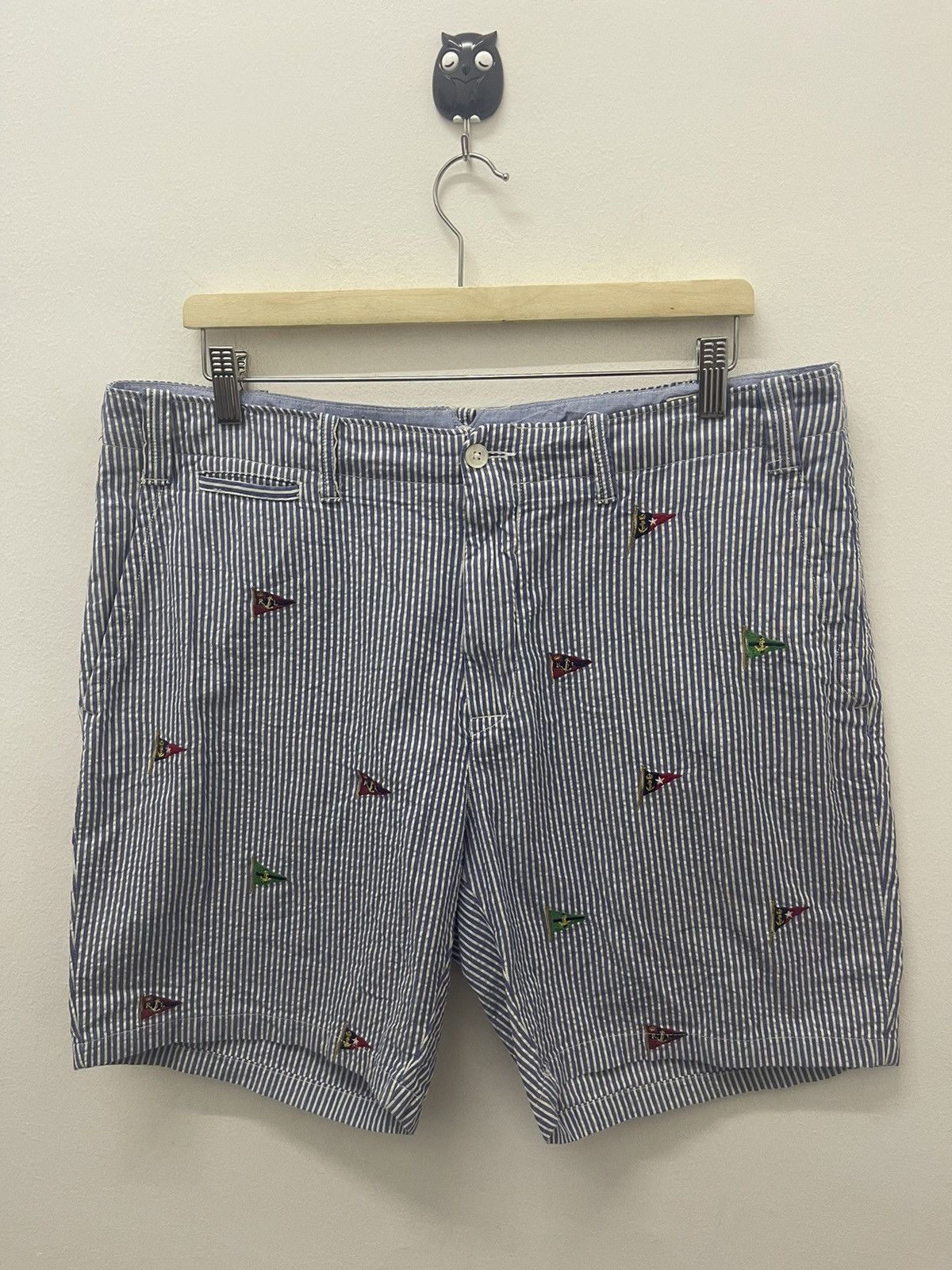 Polo Ralph Lauren Rare Vintage POLO RALPH LAUREN Full Flag Talon Zipper Size US 36 / EU 52 - 1 Thumbnail
