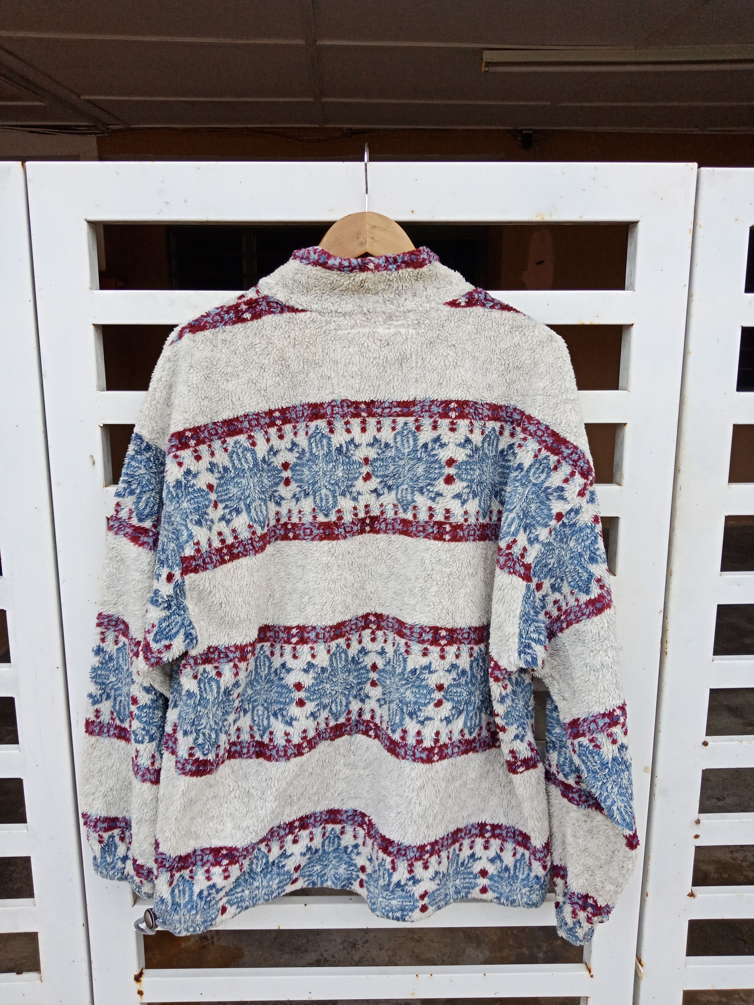 Ellesse × Japanese Brand Ellesse Floral Fleece Sweater Size US L / EU 52-54 / 3 - 2 Thumbnail