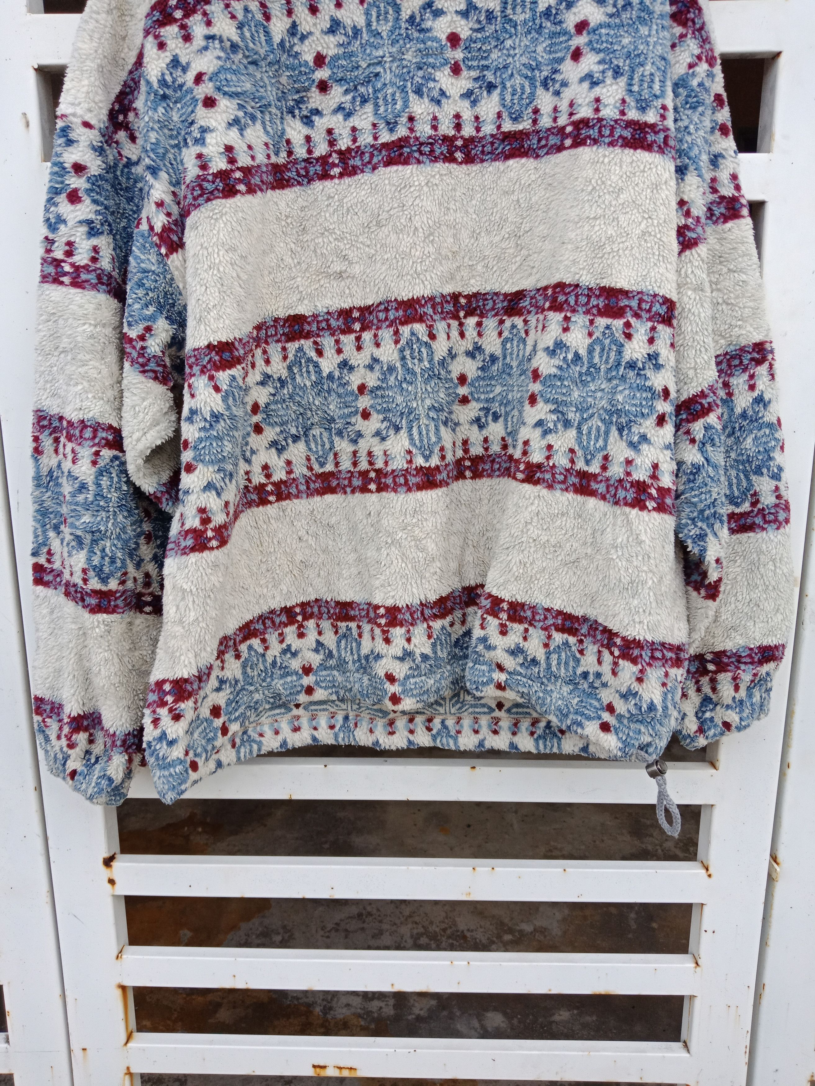 Ellesse × Japanese Brand Ellesse Floral Fleece Sweater Size US L / EU 52-54 / 3 - 5 Thumbnail