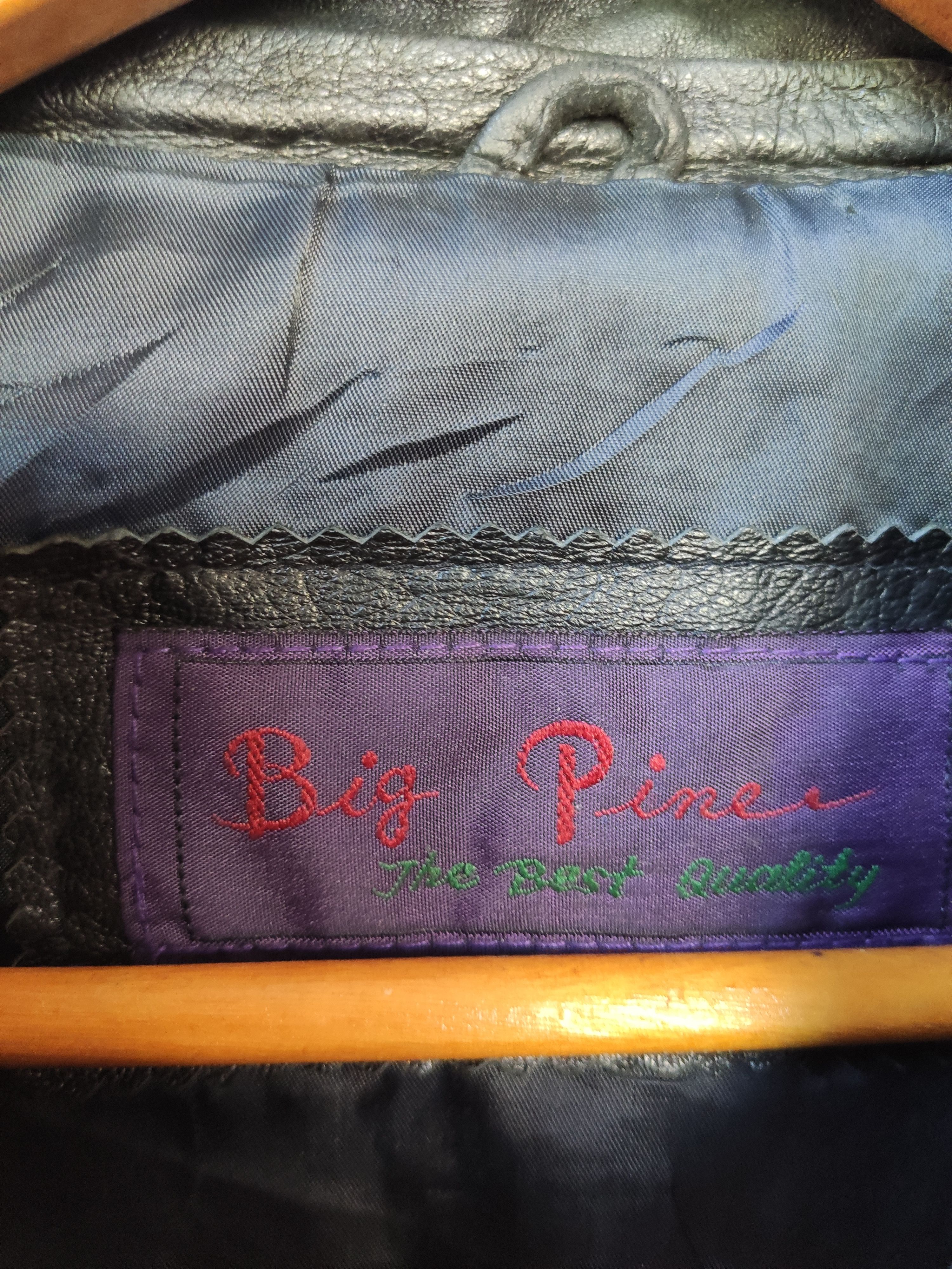Japanese Brand Big Piner leather jacket Size US L / EU 52-54 / 3 - 8 Thumbnail