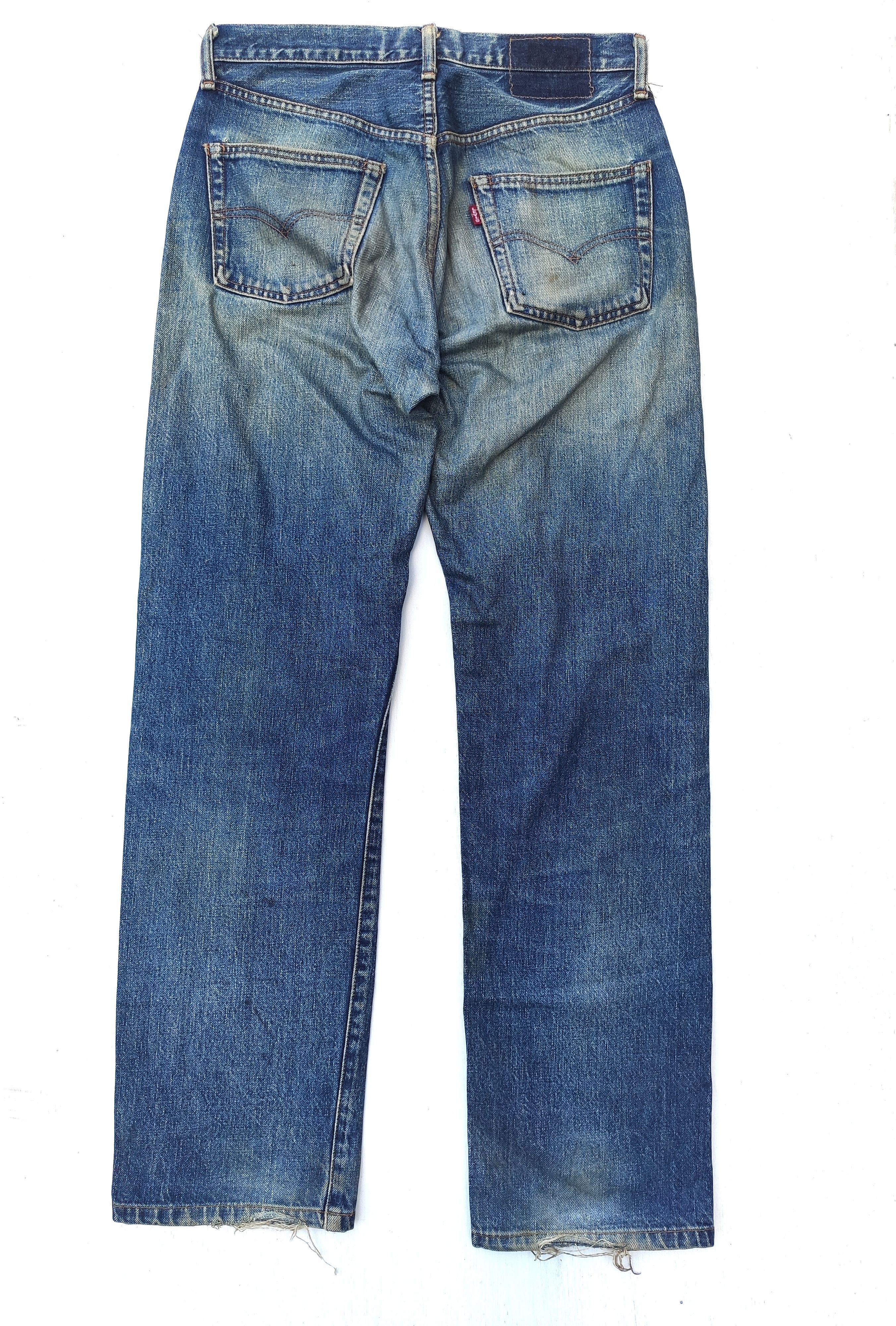 Levi's Vintage Levis 502 Selvedge big Capital E jeans big E Size US 31 - 4 Thumbnail