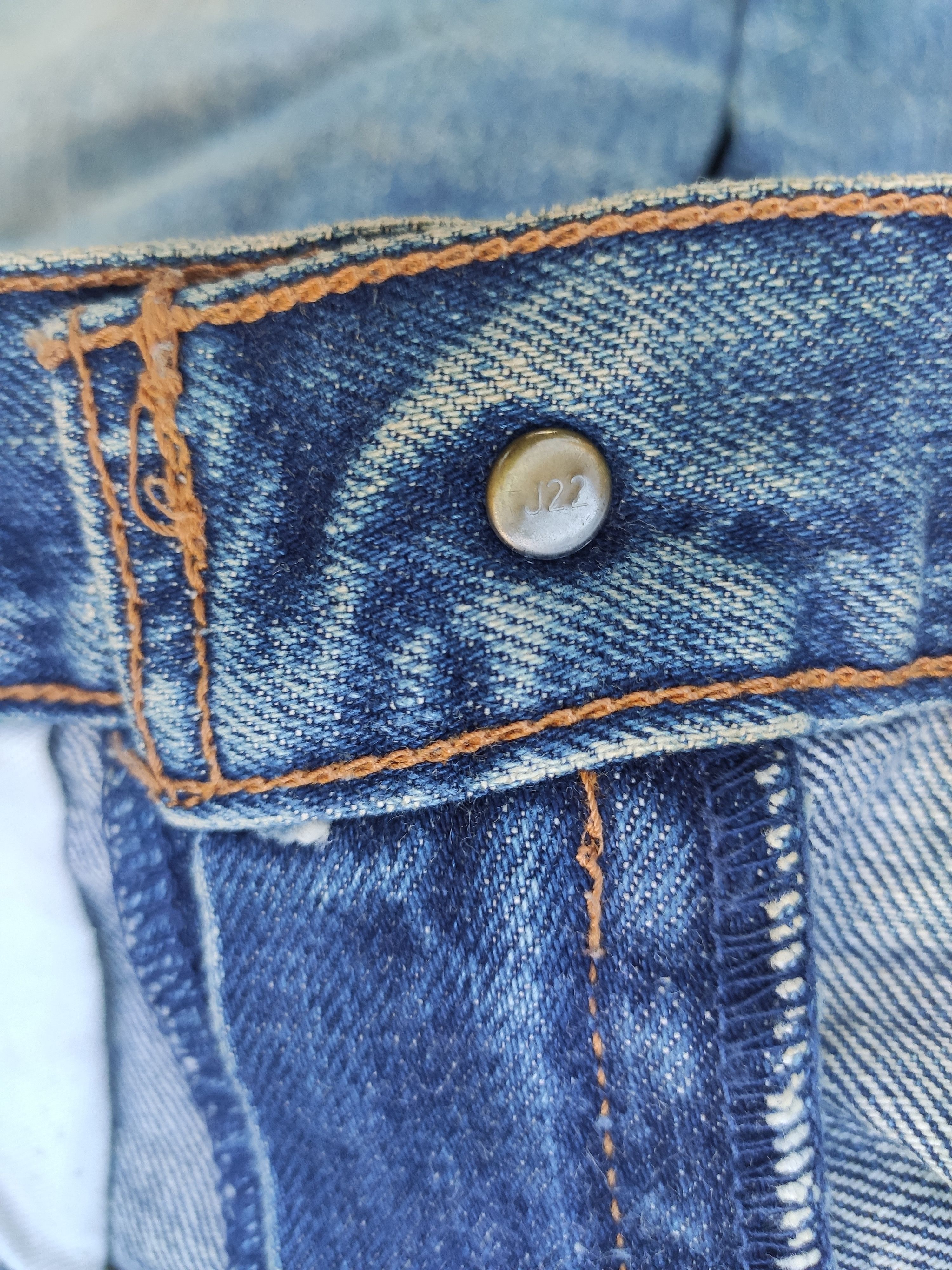 Levi's Vintage Levis 502 Selvedge big Capital E jeans big E Size US 31 - 6 Thumbnail