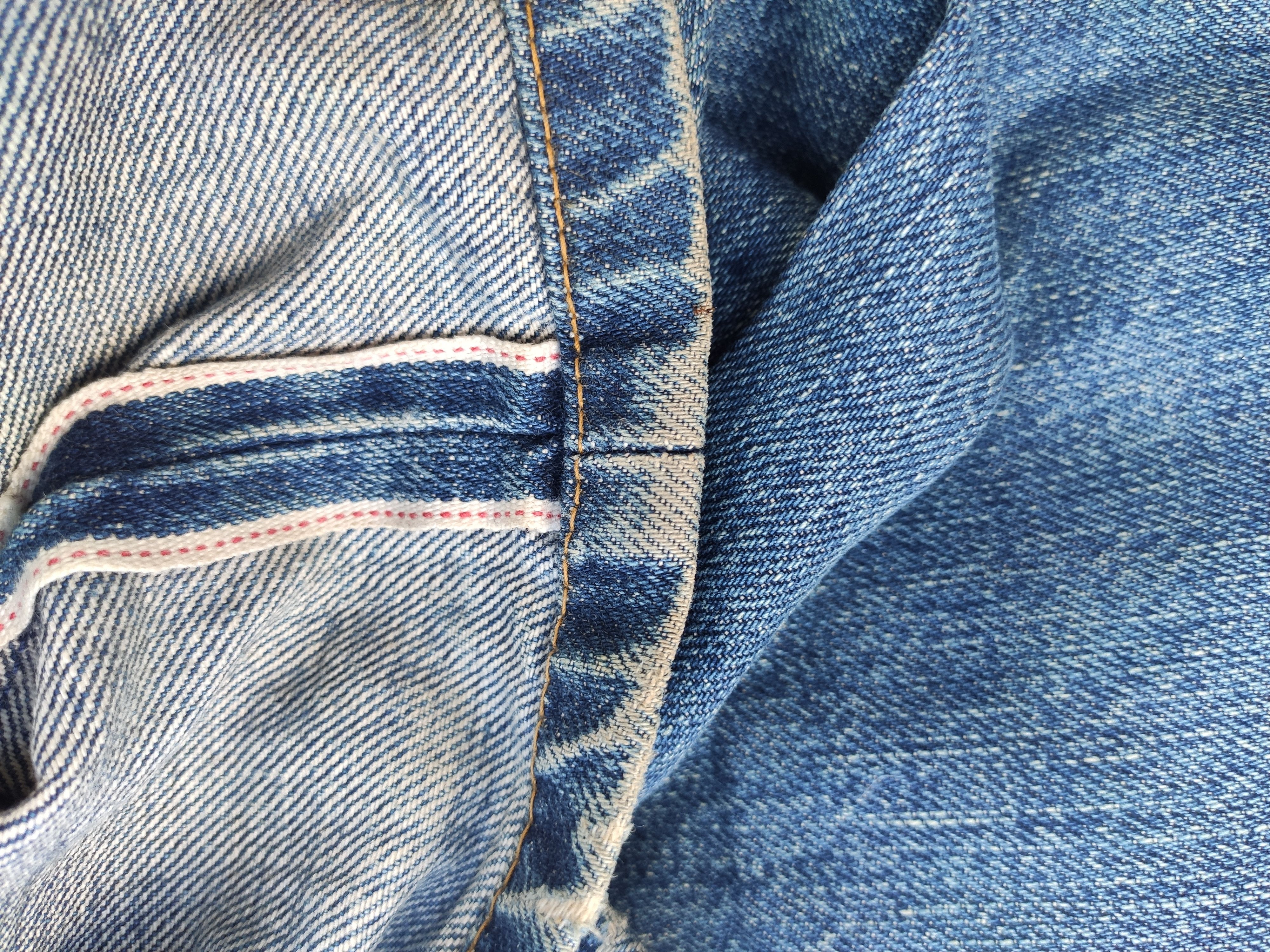 Levi's Vintage Levis 502 Selvedge big Capital E jeans big E Size US 31 - 13 Thumbnail