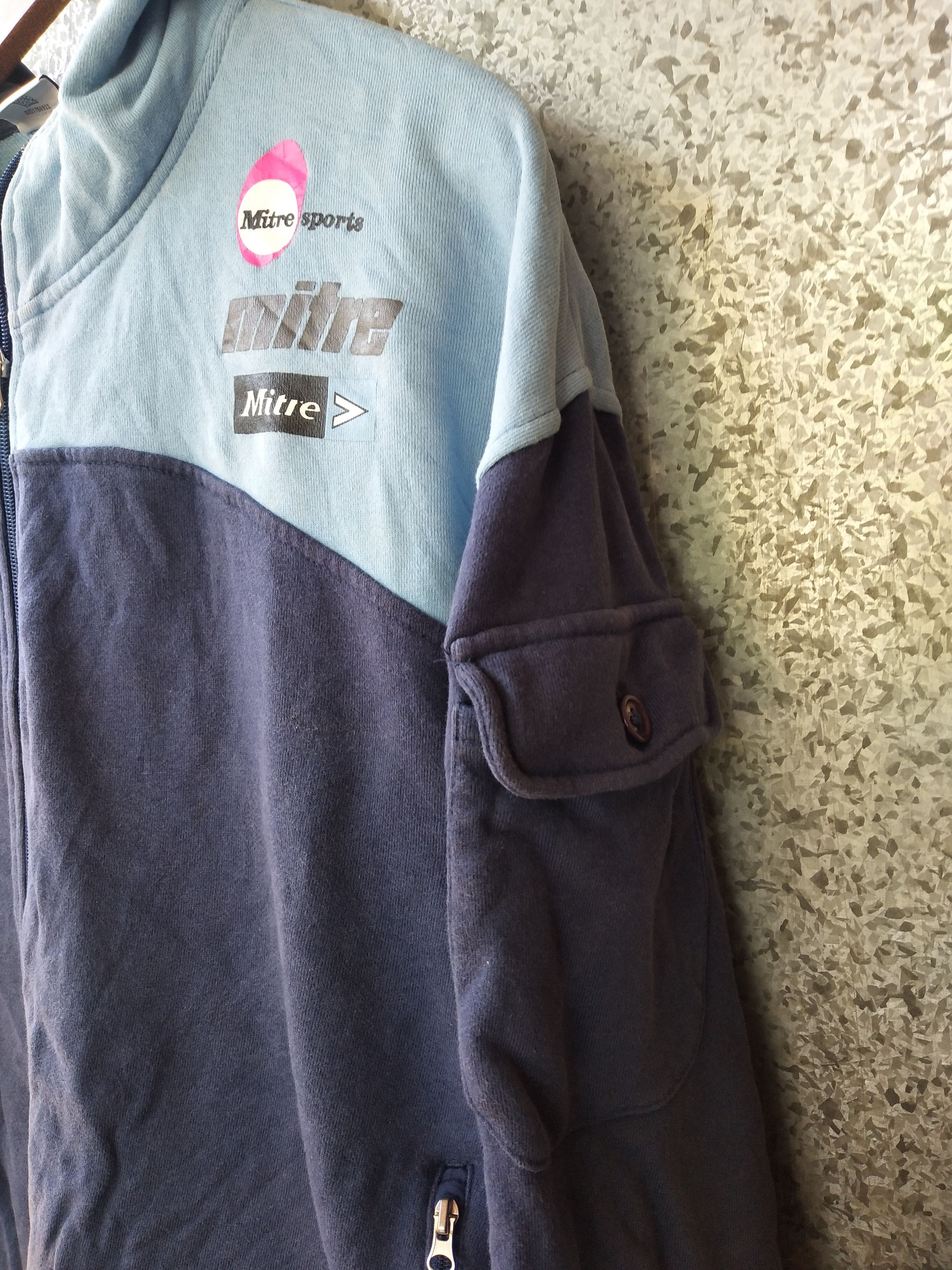 Other Vintage MITRE SPORT LONDON Zipper Hoodies Size US XL / EU 56 / 4 - 5 Thumbnail