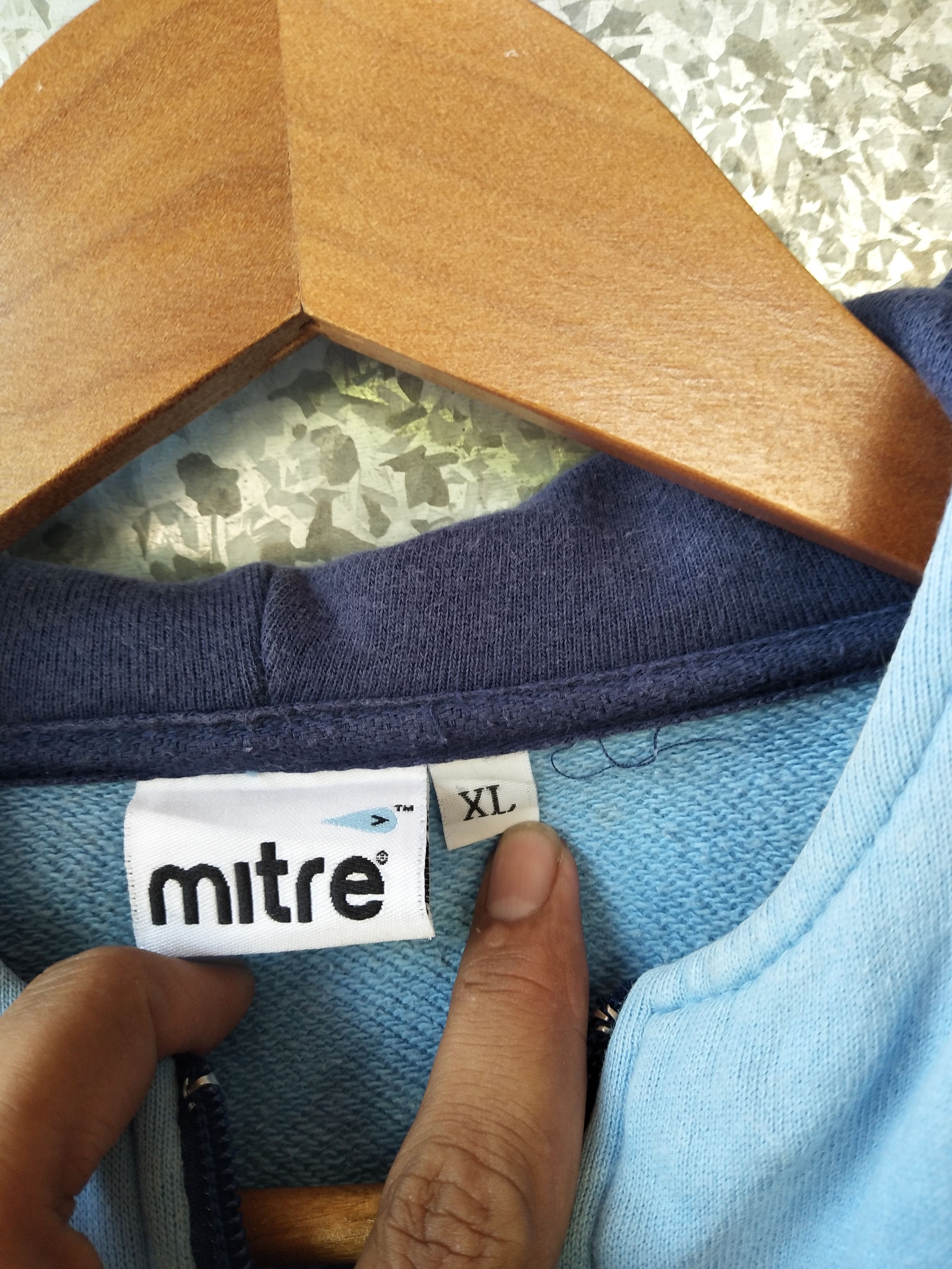 Other Vintage MITRE SPORT LONDON Zipper Hoodies Size US XL / EU 56 / 4 - 8 Thumbnail