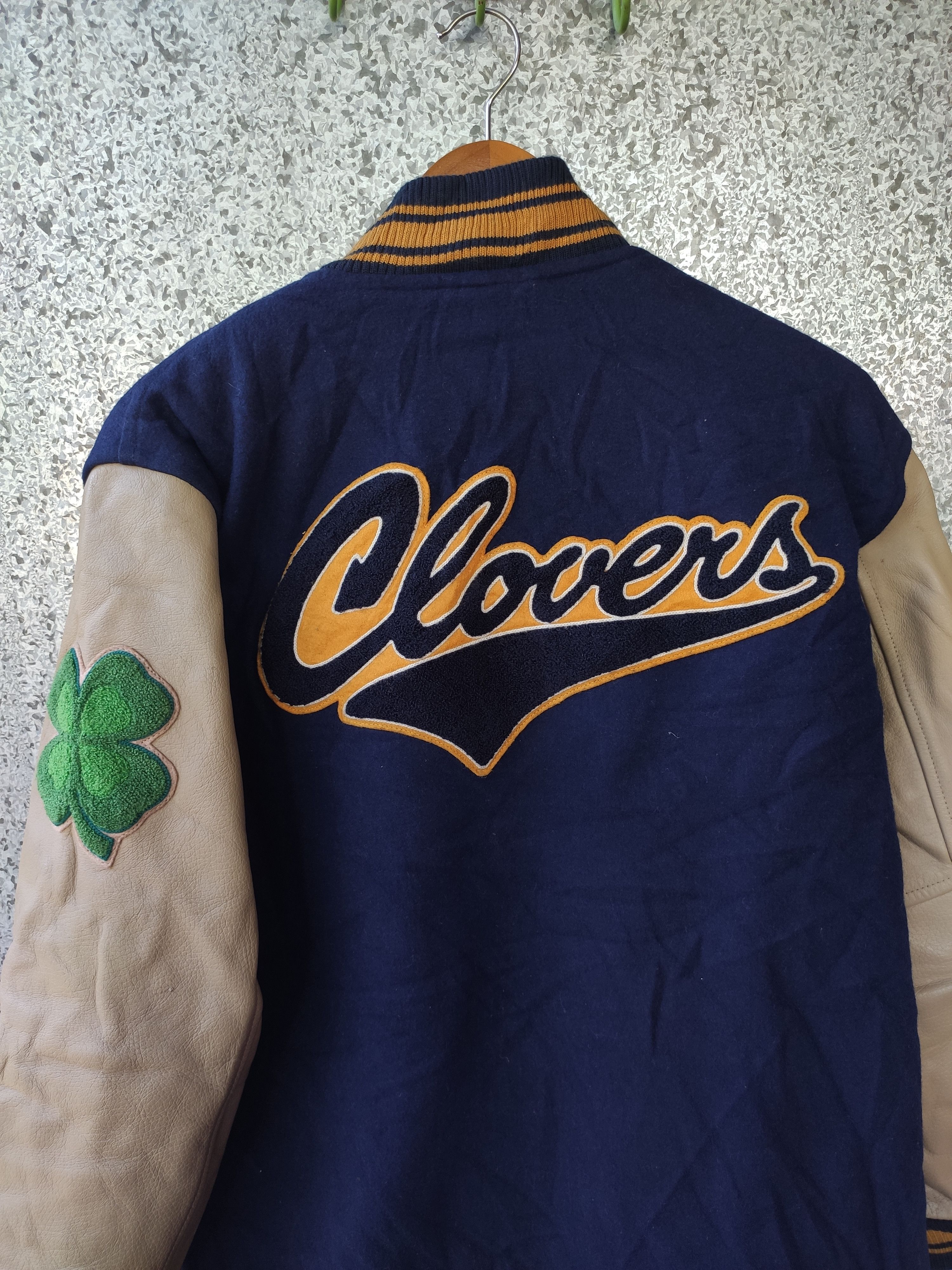 NBA Vintage 90s Clovers Varsity Jacket Boston Celtics Size US M / EU 48-50 / 2 - 6 Thumbnail
