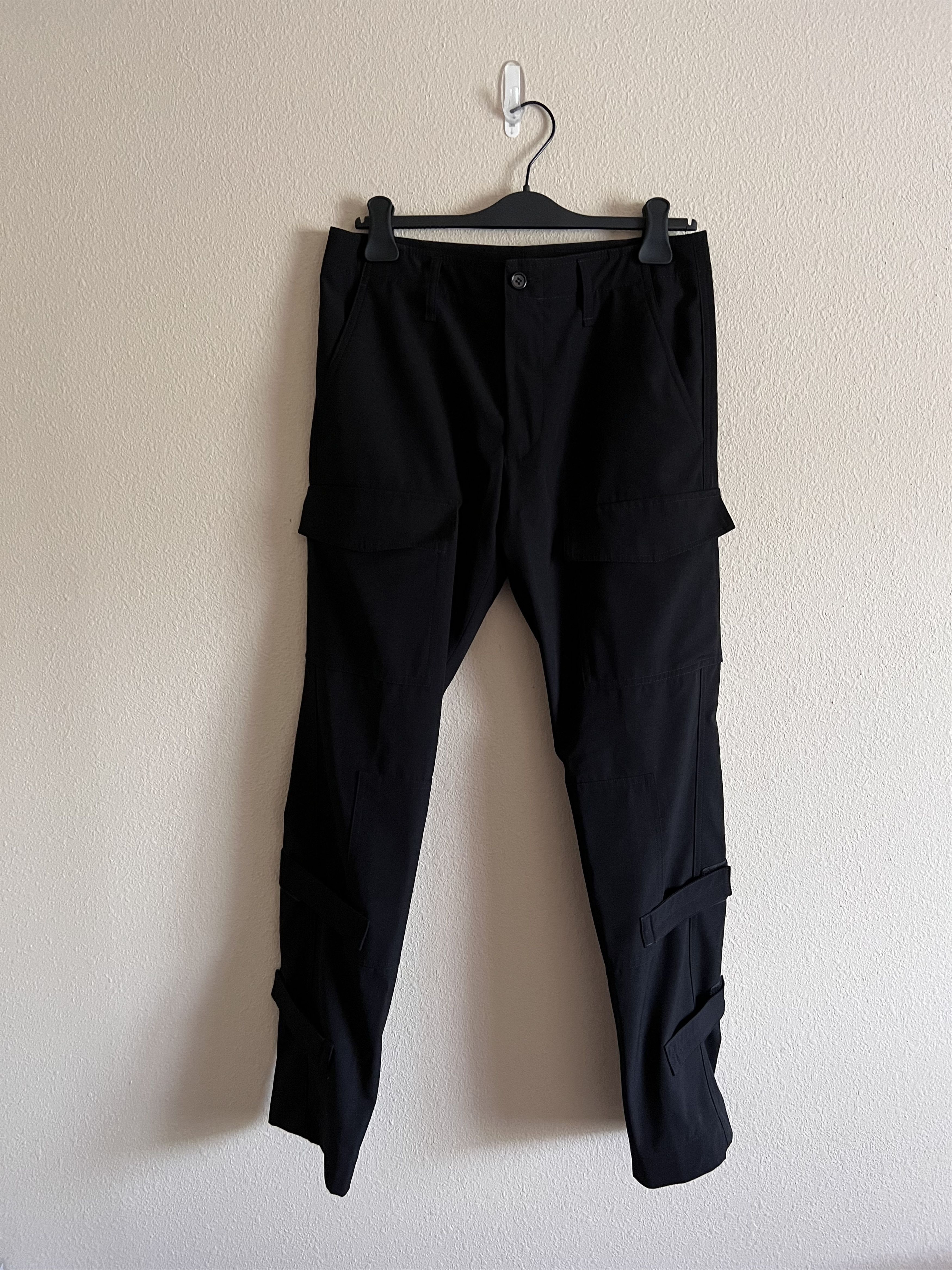 Dries Van Noten Dries Van Noten Pilner Cargo Pants in Black Size US 32 / EU 48 - 1 Thumbnail