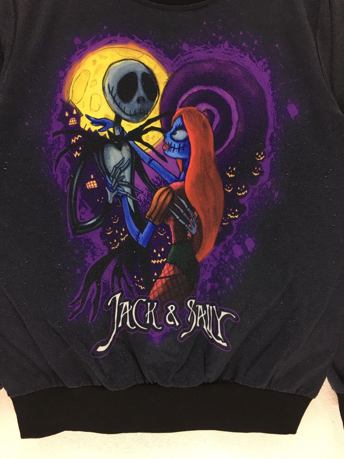 Cartoon Network × Vintage Tim Burtons The Nightmare Before Christmas Sweatshirt Size US S / EU 44-46 / 1 - 3 Thumbnail