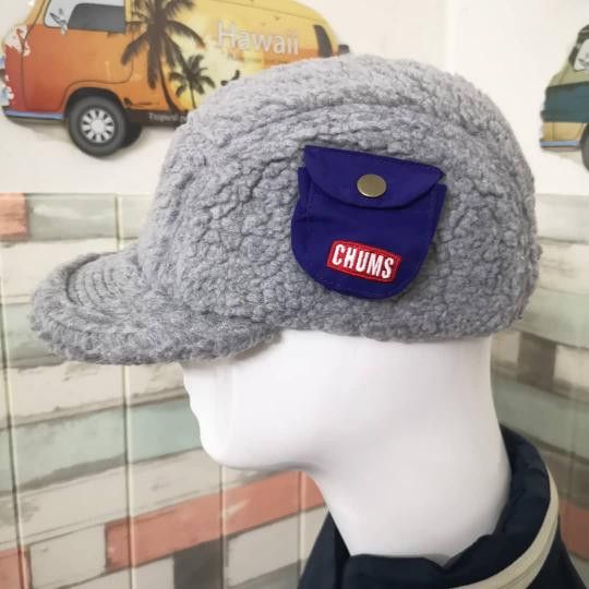Chums RARE CHUMS 5 PANELS FLEECE OUTDOOR CAP Size ONE SIZE - 3 Thumbnail