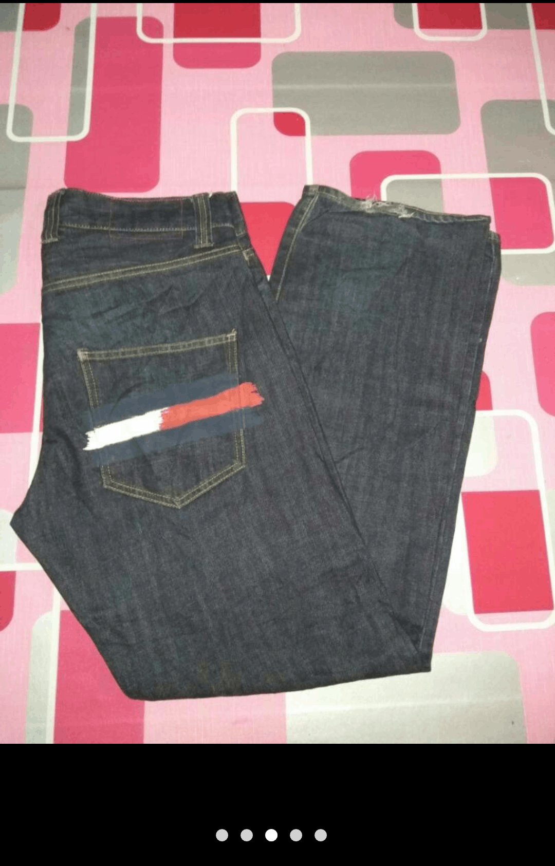 Tommy Hilfiger Tommy Hilfiger Jeans Denim Big Logo Big Flag Size US 36 / EU 52 - 3 Thumbnail
