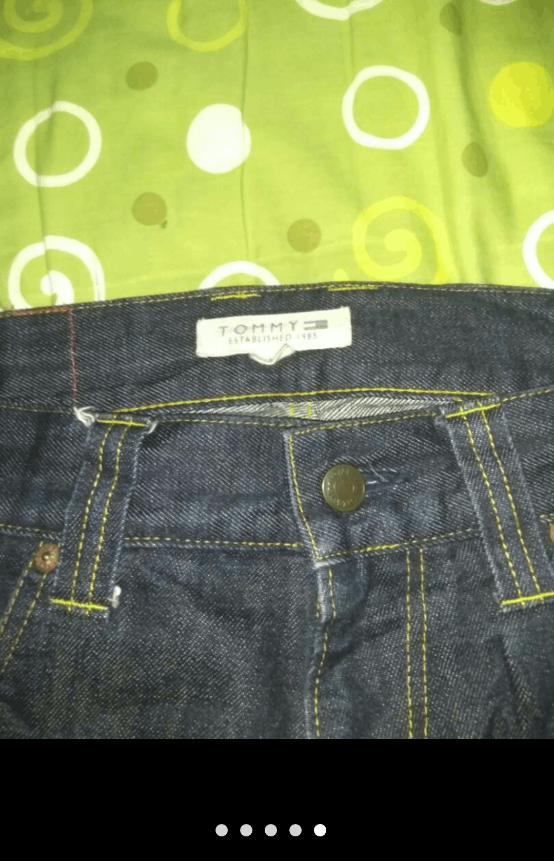 Tommy Hilfiger Tommy Hilfiger Jeans Denim Big Logo Big Flag Size US 36 / EU 52 - 5 Thumbnail