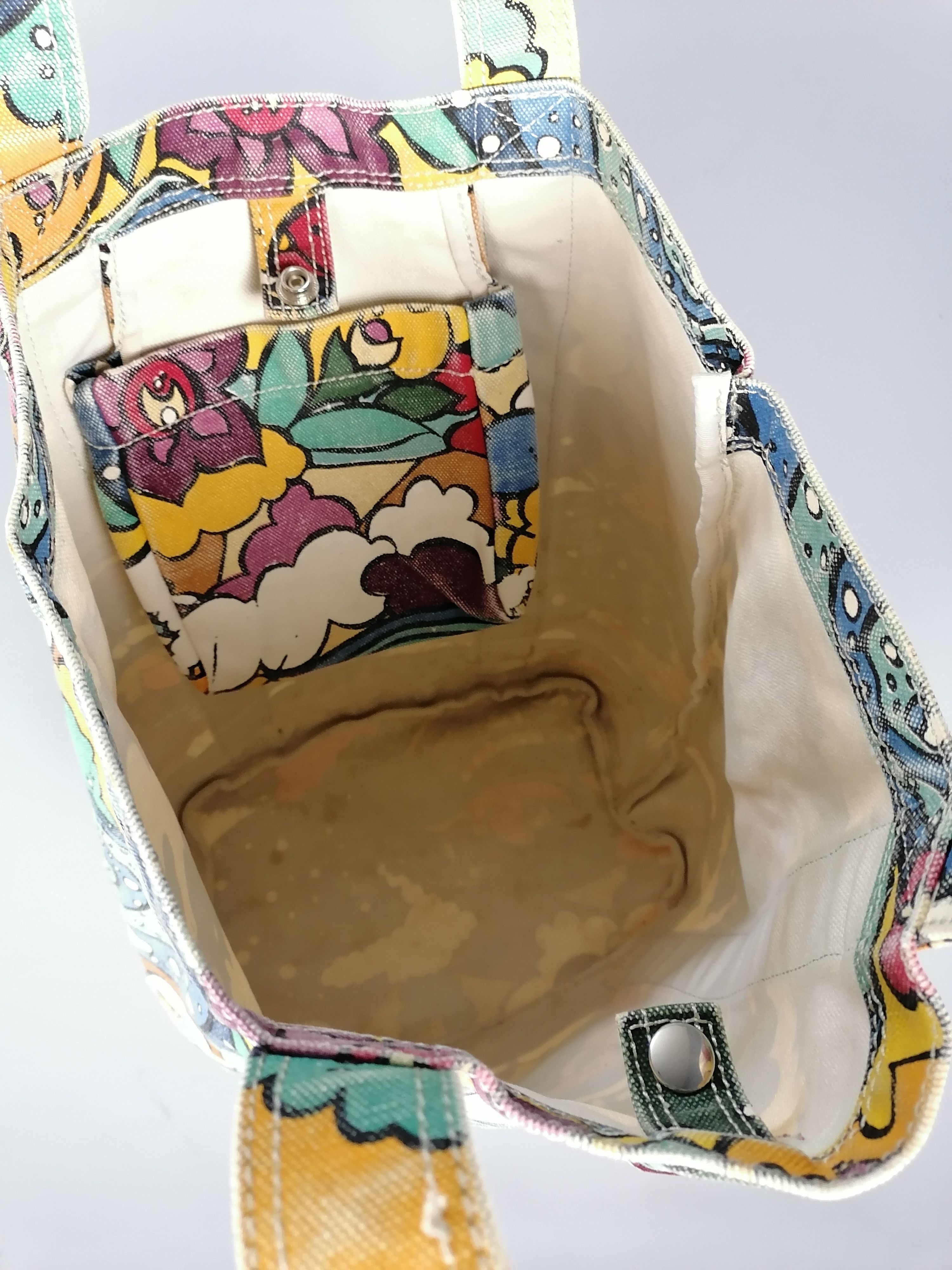 Hysteric Glamour × Japanese Brand Hysteric Glamour Rainbow Printed Duck Canvas Tote Bag Size ONE SIZE - 7 Thumbnail