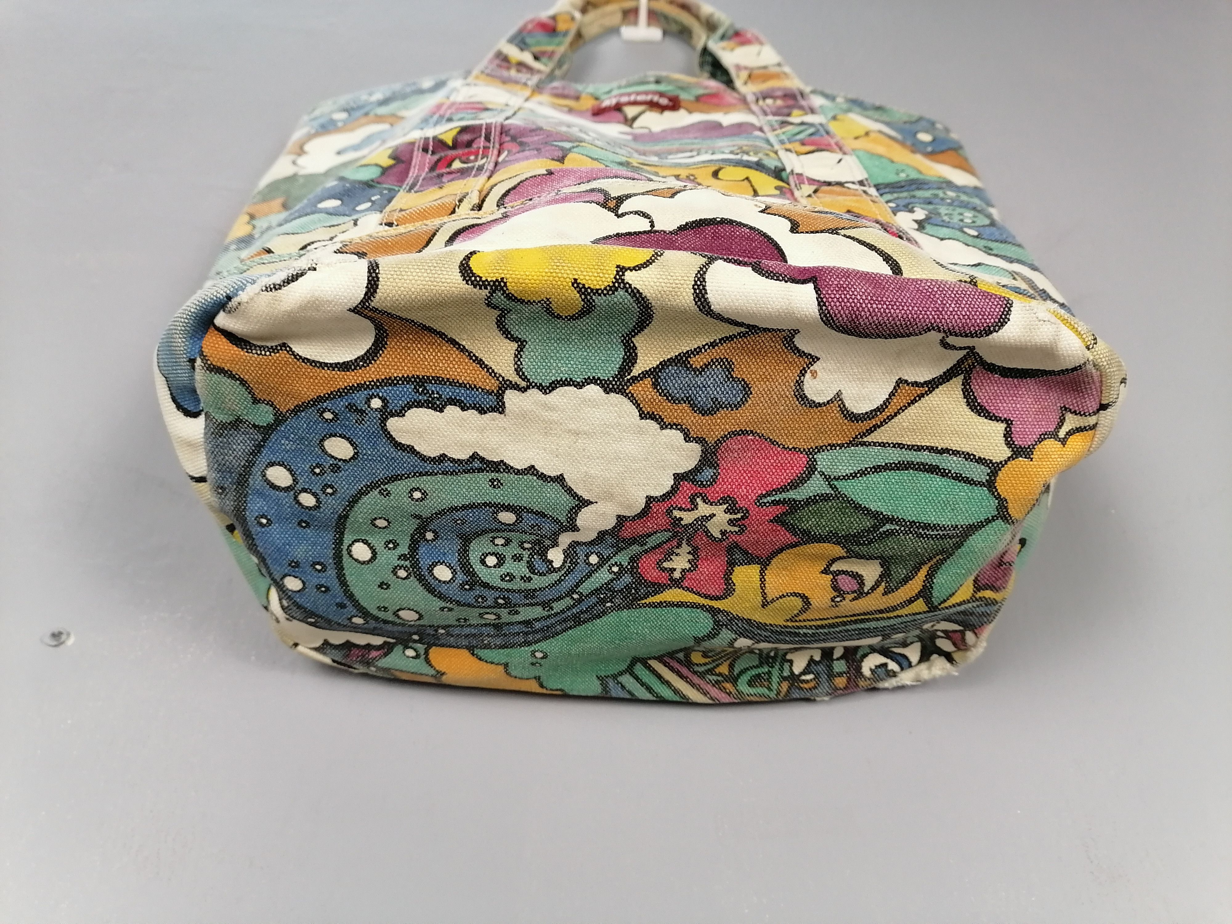 Hysteric Glamour × Japanese Brand Hysteric Glamour Rainbow Printed Duck Canvas Tote Bag Size ONE SIZE - 4 Thumbnail