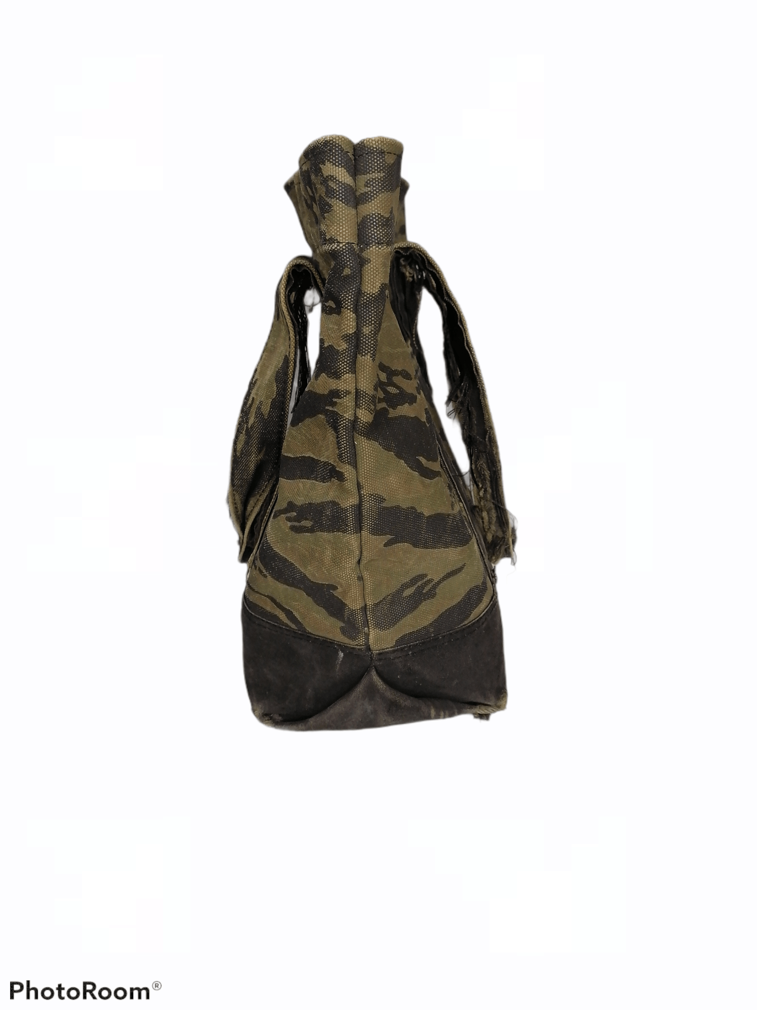 Hysteric Glamour × Japanese Brand Hysteric Glamour Trashed Tiger Stripe Duck Canvas Tote Bag Size ONE SIZE - 2 Thumbnail
