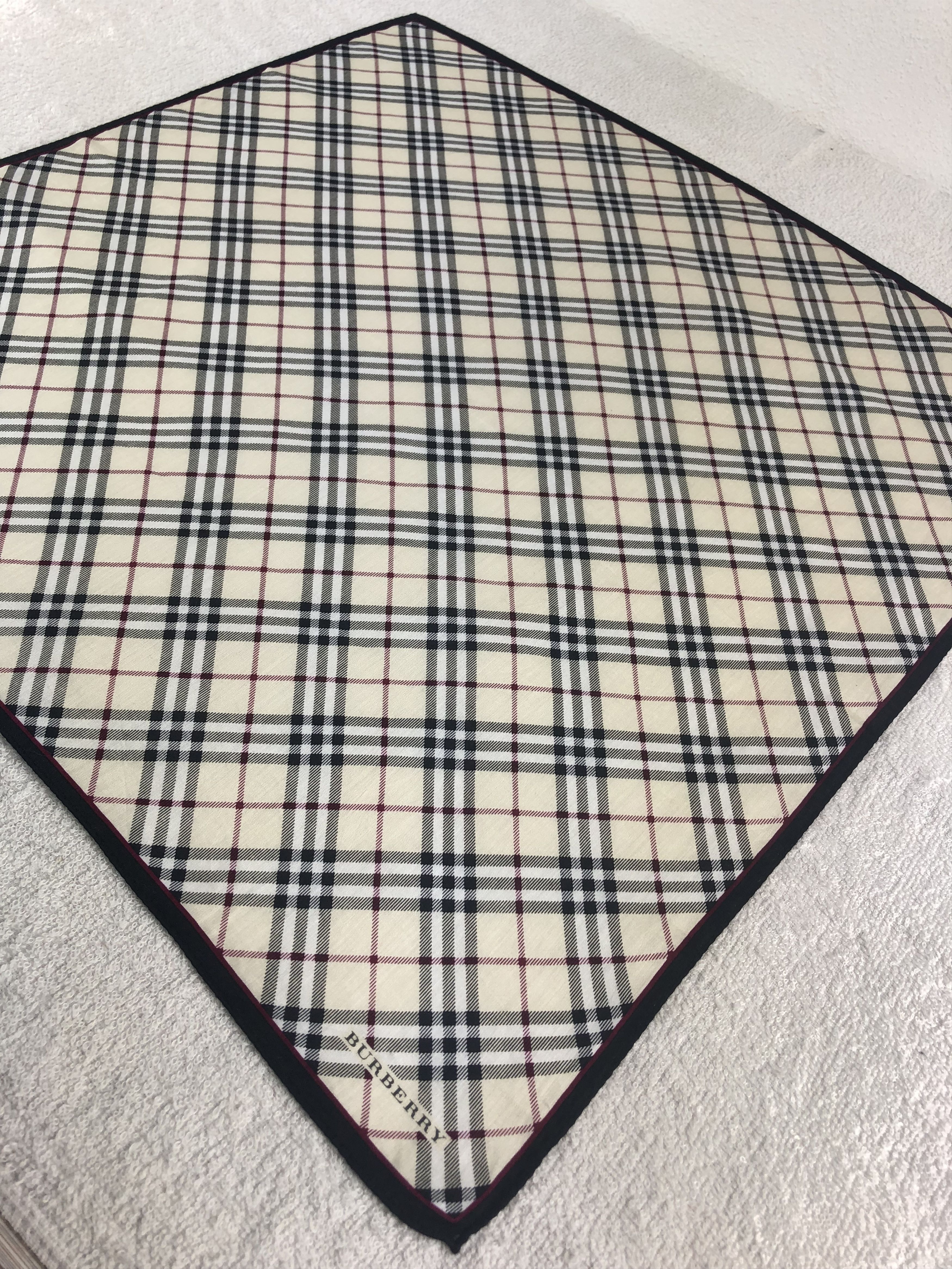 Burberry Burberry Handkerchief / Bandana / Neckerchief C122 Size ONE SIZE - 4 Thumbnail
