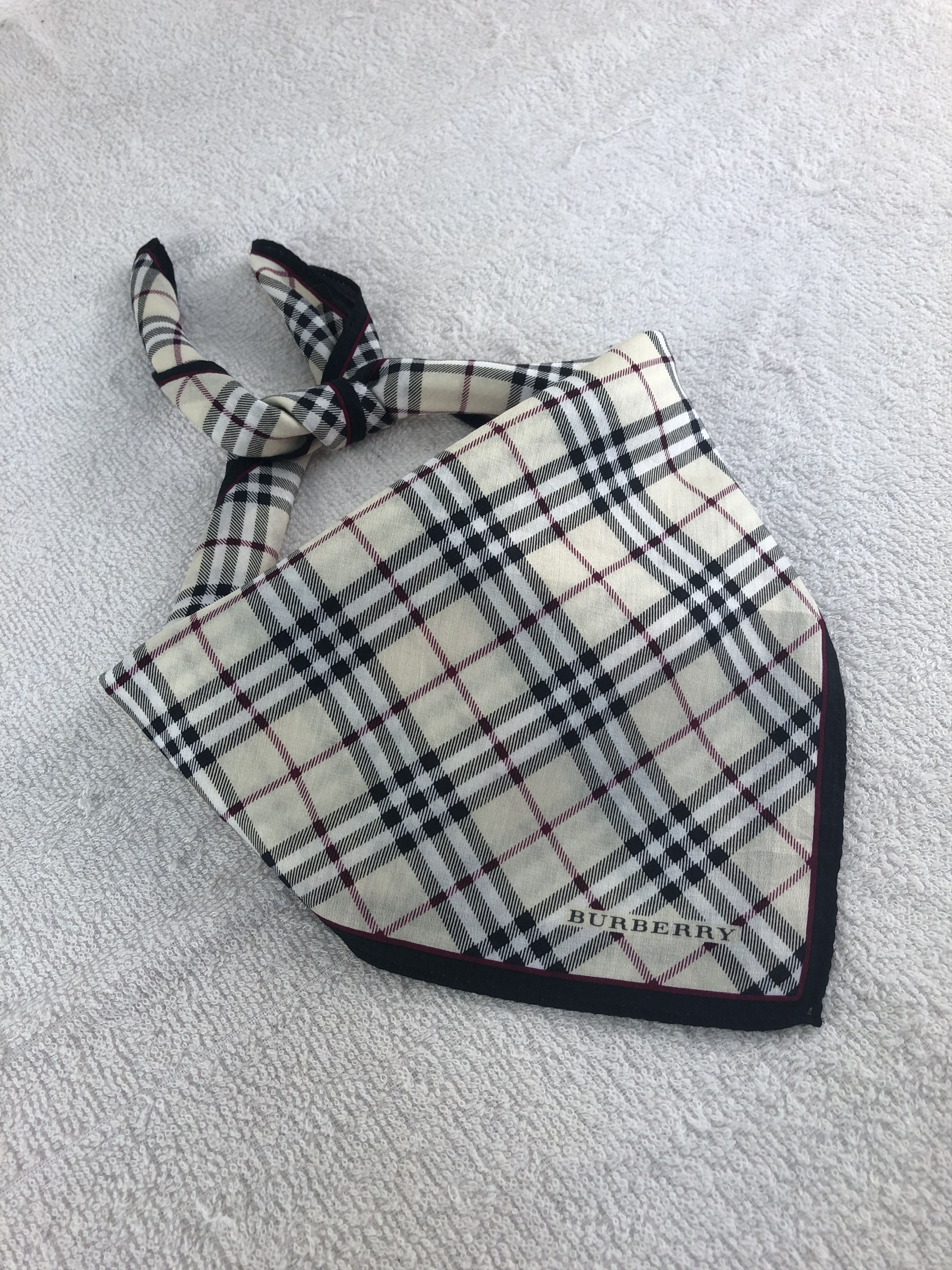 Burberry Burberry Handkerchief / Bandana / Neckerchief C122 Size ONE SIZE - 2 Thumbnail