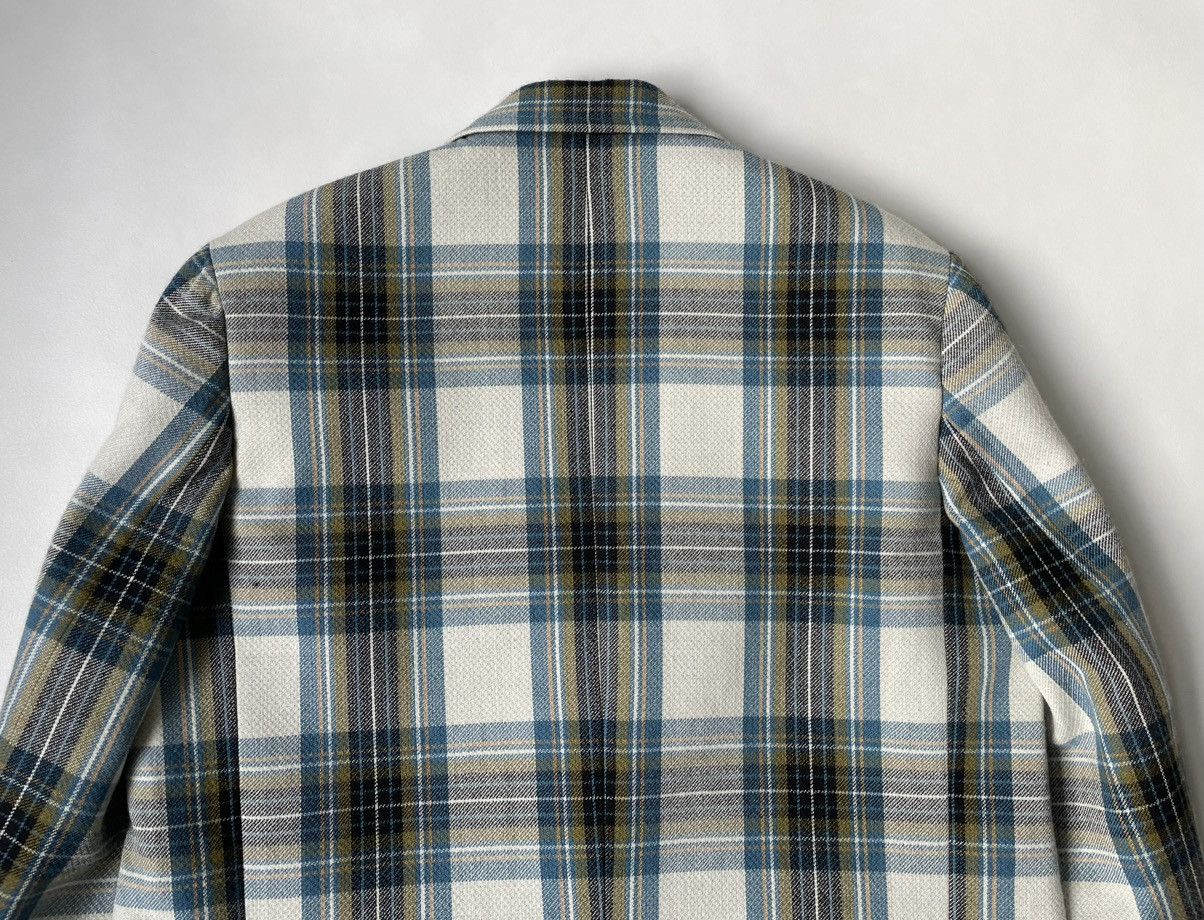 Dries Van Noten Boxy Check Wool Overcoat Size US L / EU 52-54 / 3 - 16 Thumbnail