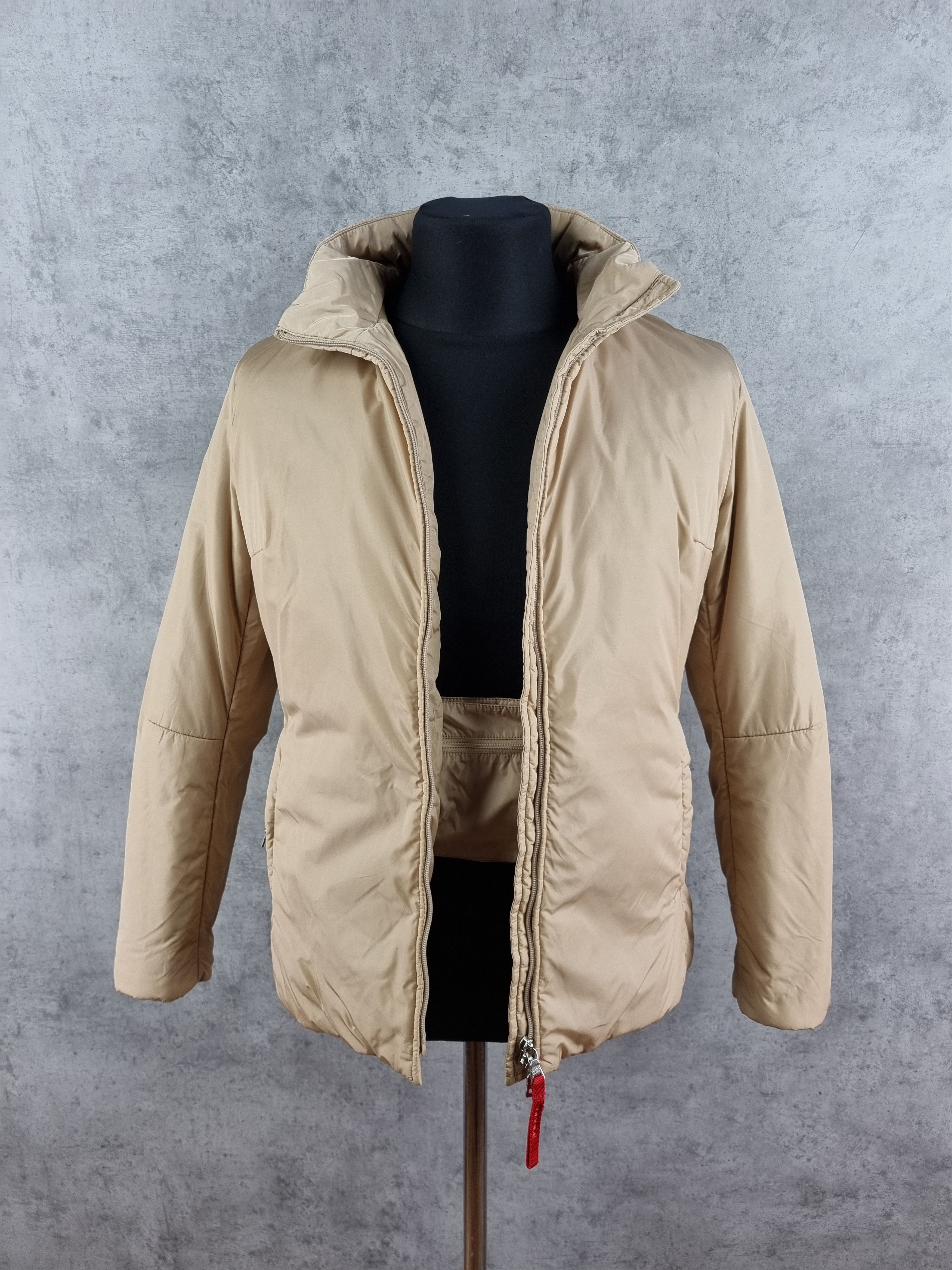 Prada 90s PRADA Gold Nylon Soft Fabrics Vintage Jacket Size M / US 6-8 / IT 42-44 - 20 Thumbnail