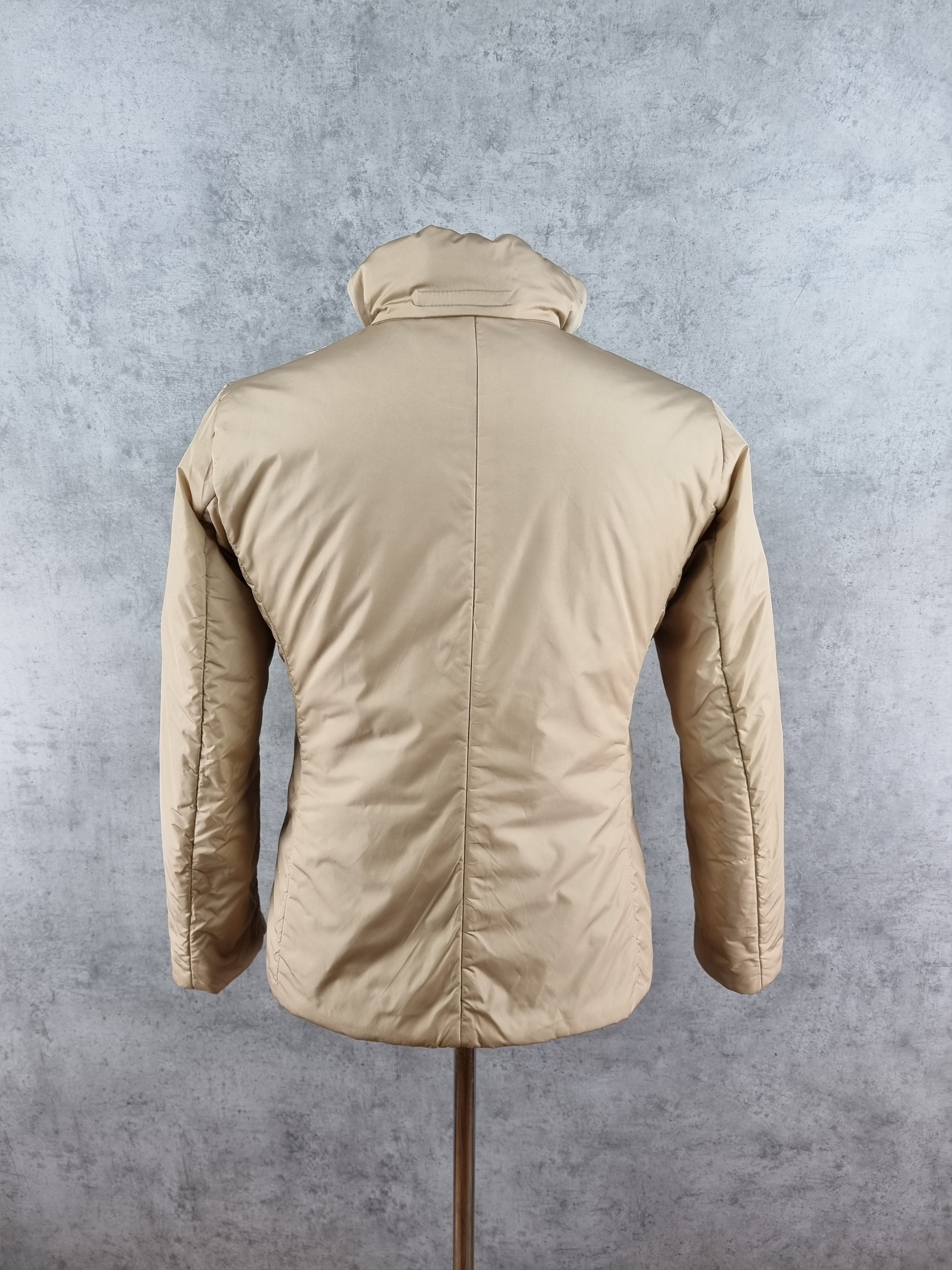 Prada 90s PRADA Gold Nylon Soft Fabrics Vintage Jacket Size M / US 6-8 / IT 42-44 - 17 Thumbnail