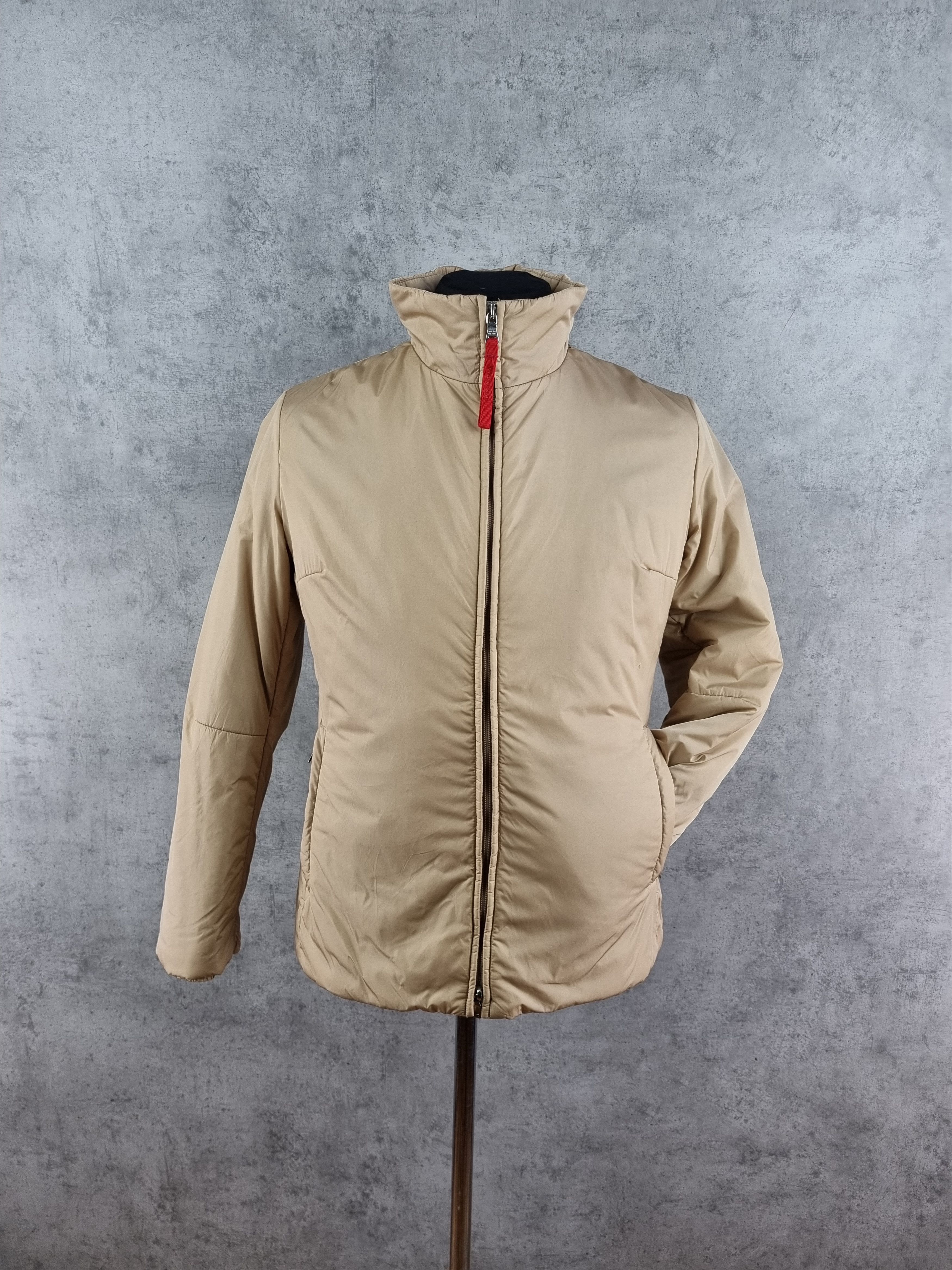 Prada 90s PRADA Gold Nylon Soft Fabrics Vintage Jacket Size M / US 6-8 / IT 42-44 - 19 Thumbnail