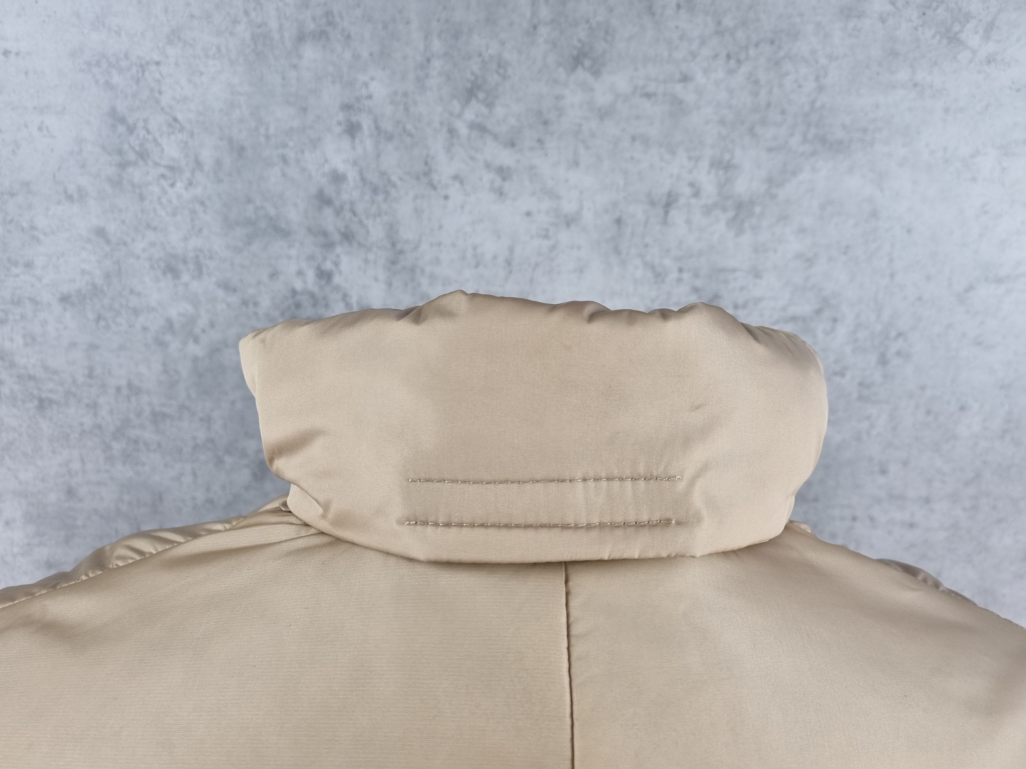 Prada 90s PRADA Gold Nylon Soft Fabrics Vintage Jacket Size M / US 6-8 / IT 42-44 - 21 Thumbnail