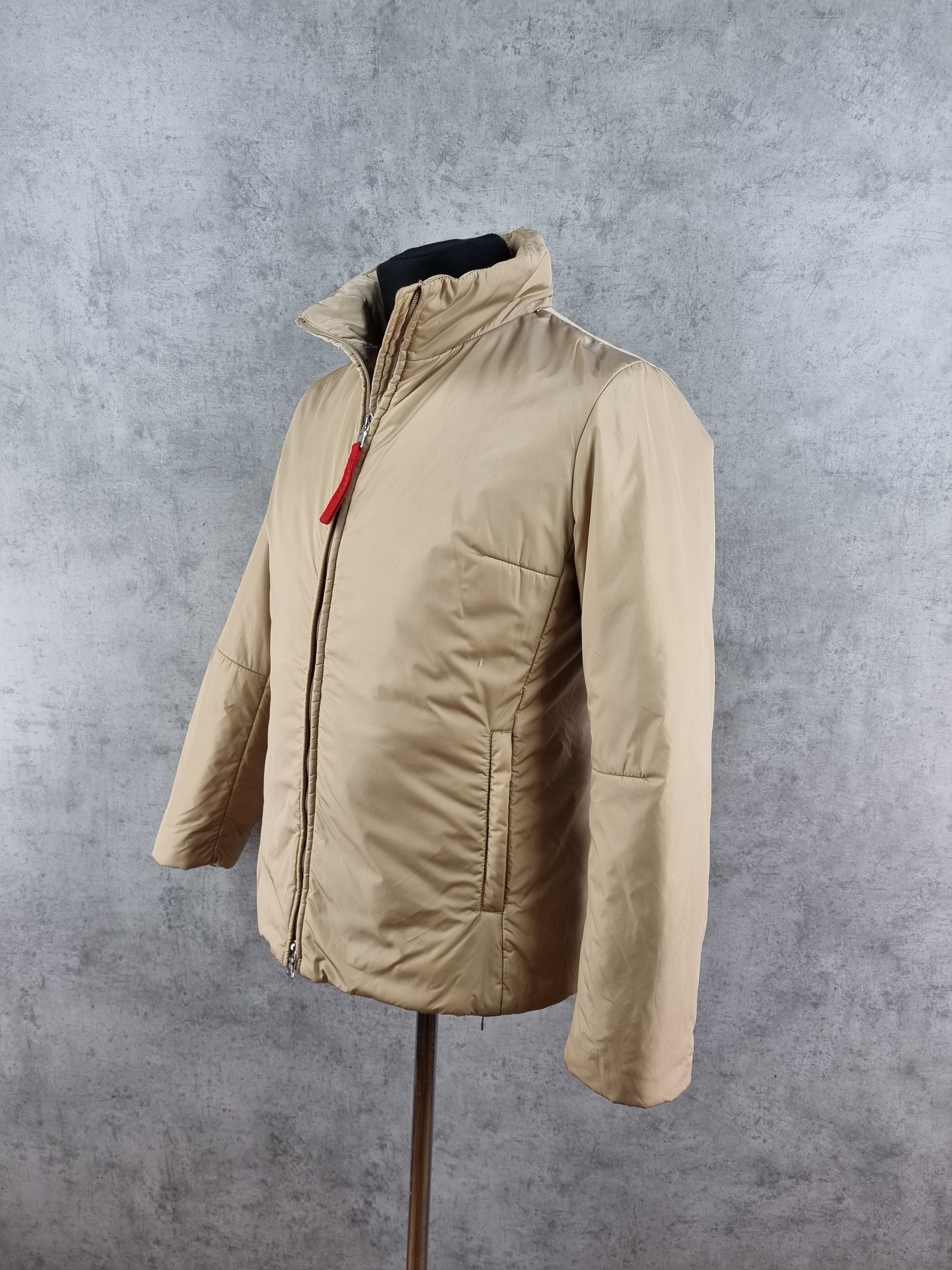 Prada 90s PRADA Gold Nylon Soft Fabrics Vintage Jacket Size M / US 6-8 / IT 42-44 - 4 Thumbnail