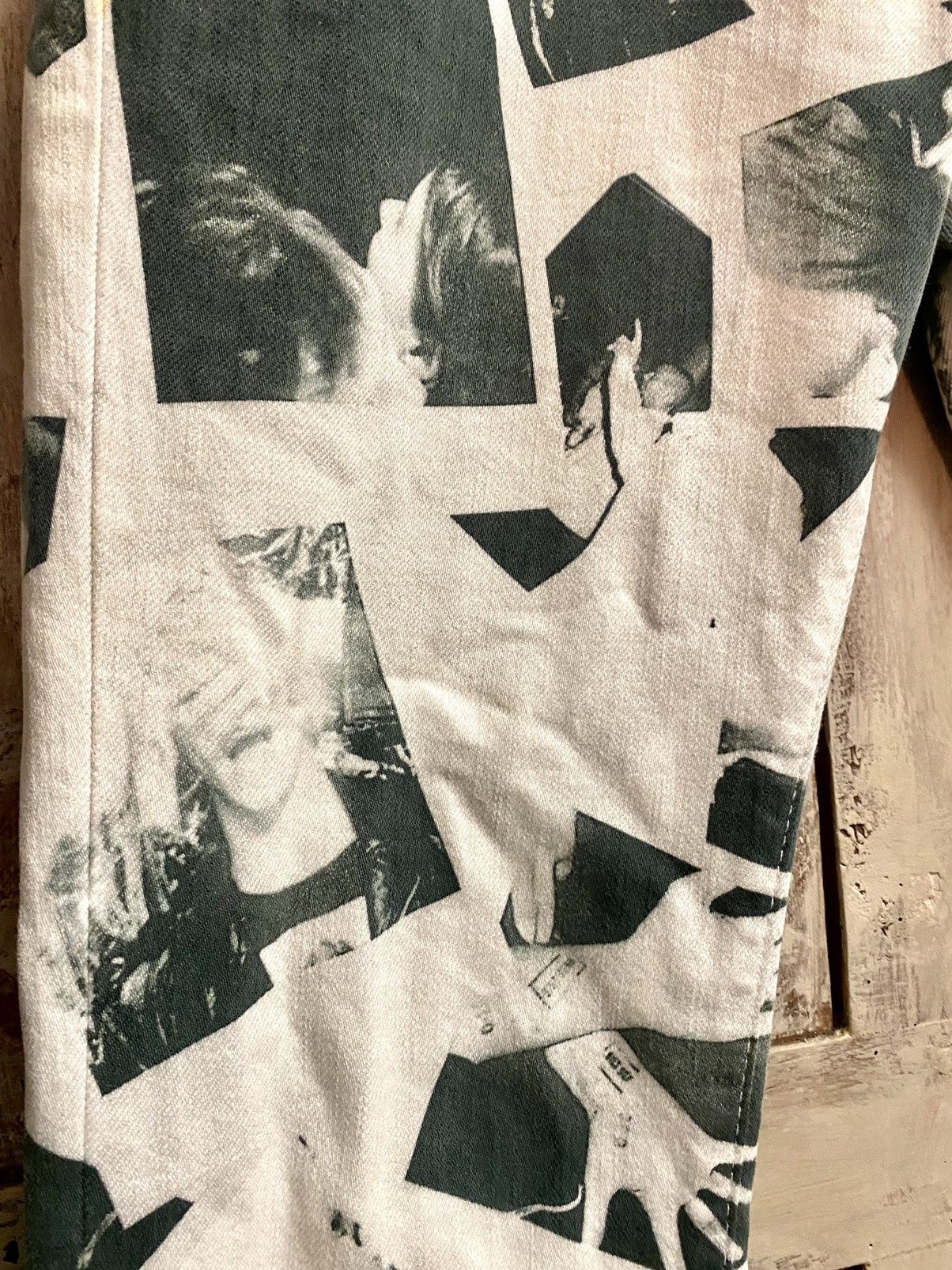 Maison Margiela margiela polaroïd print slim denim pants runway ss 2016 Size US 28 / EU 44 - 10 Thumbnail