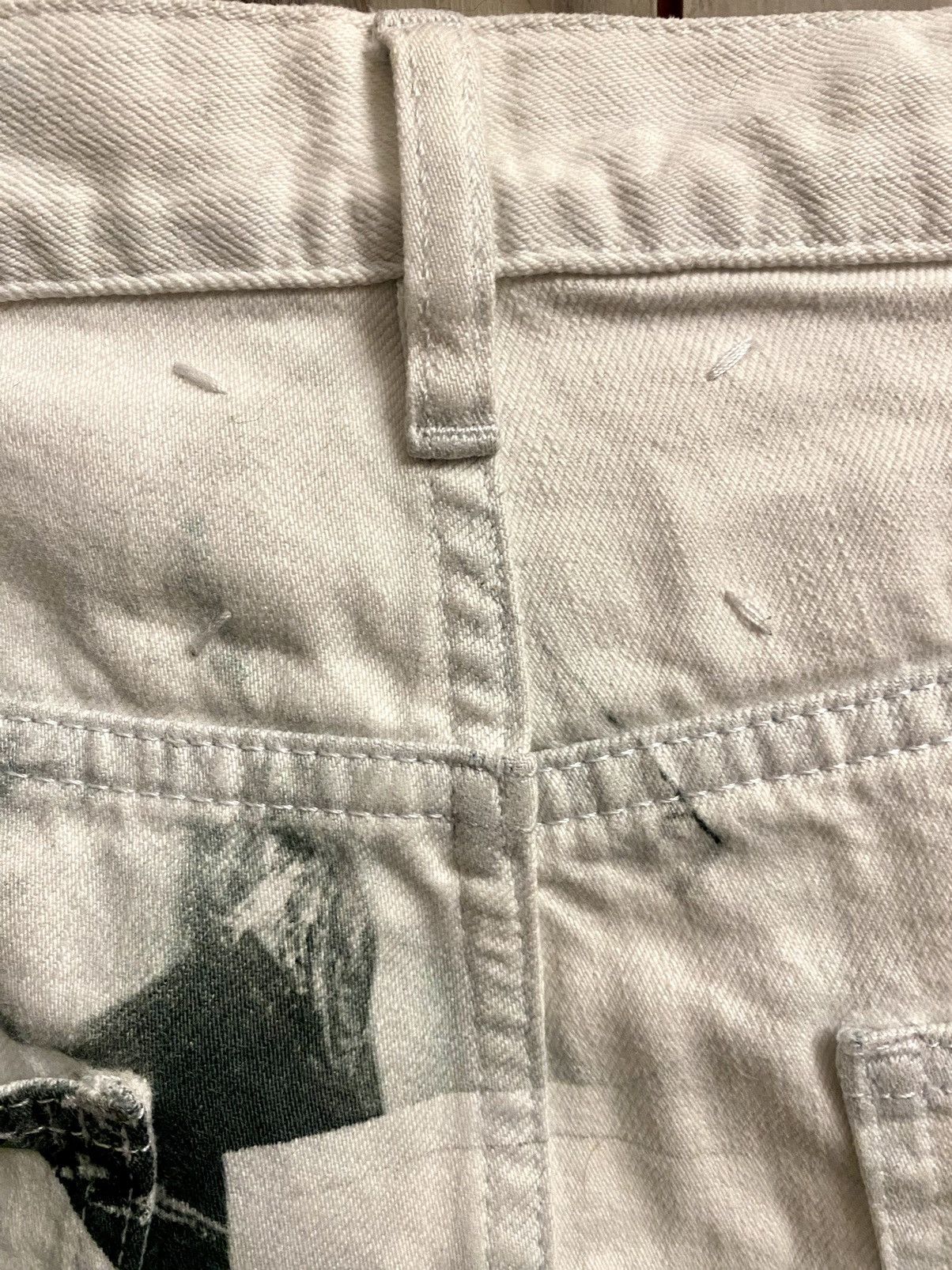 Maison Margiela margiela polaroïd print slim denim pants runway ss 2016 Size US 28 / EU 44 - 5 Thumbnail