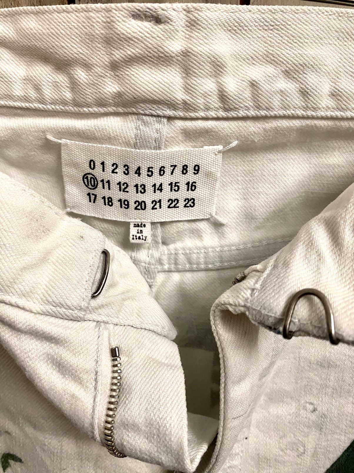 Maison Margiela margiela polaroïd print slim denim pants runway ss 2016 Size US 28 / EU 44 - 2 Thumbnail