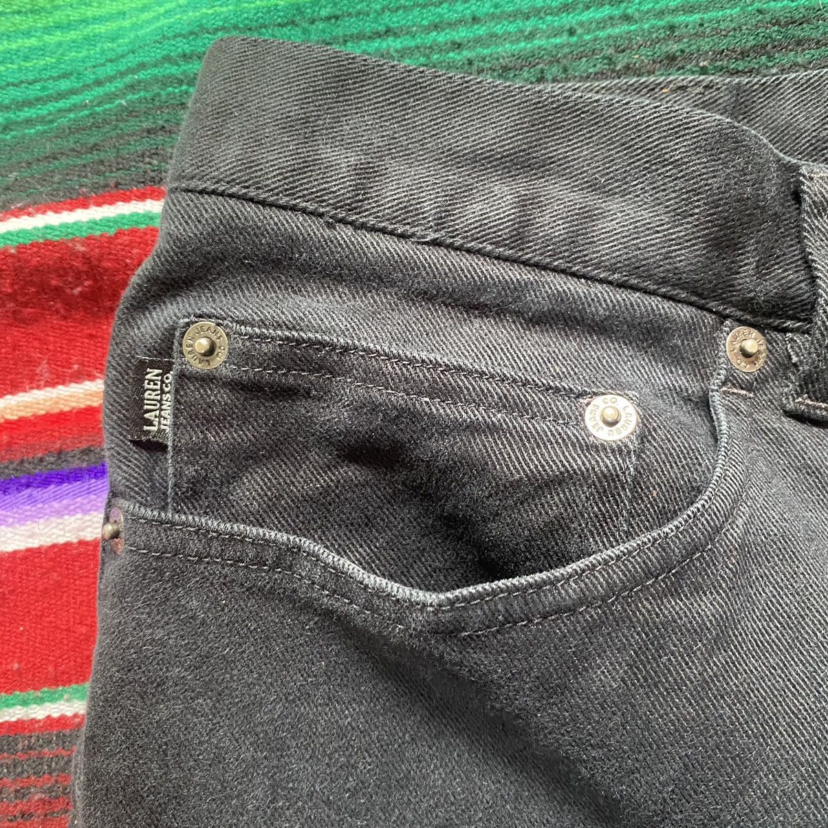 Ralph Lauren Vintage Lauren Jeans Co. Black Denim Size US 36 / EU 52 - 7 Thumbnail