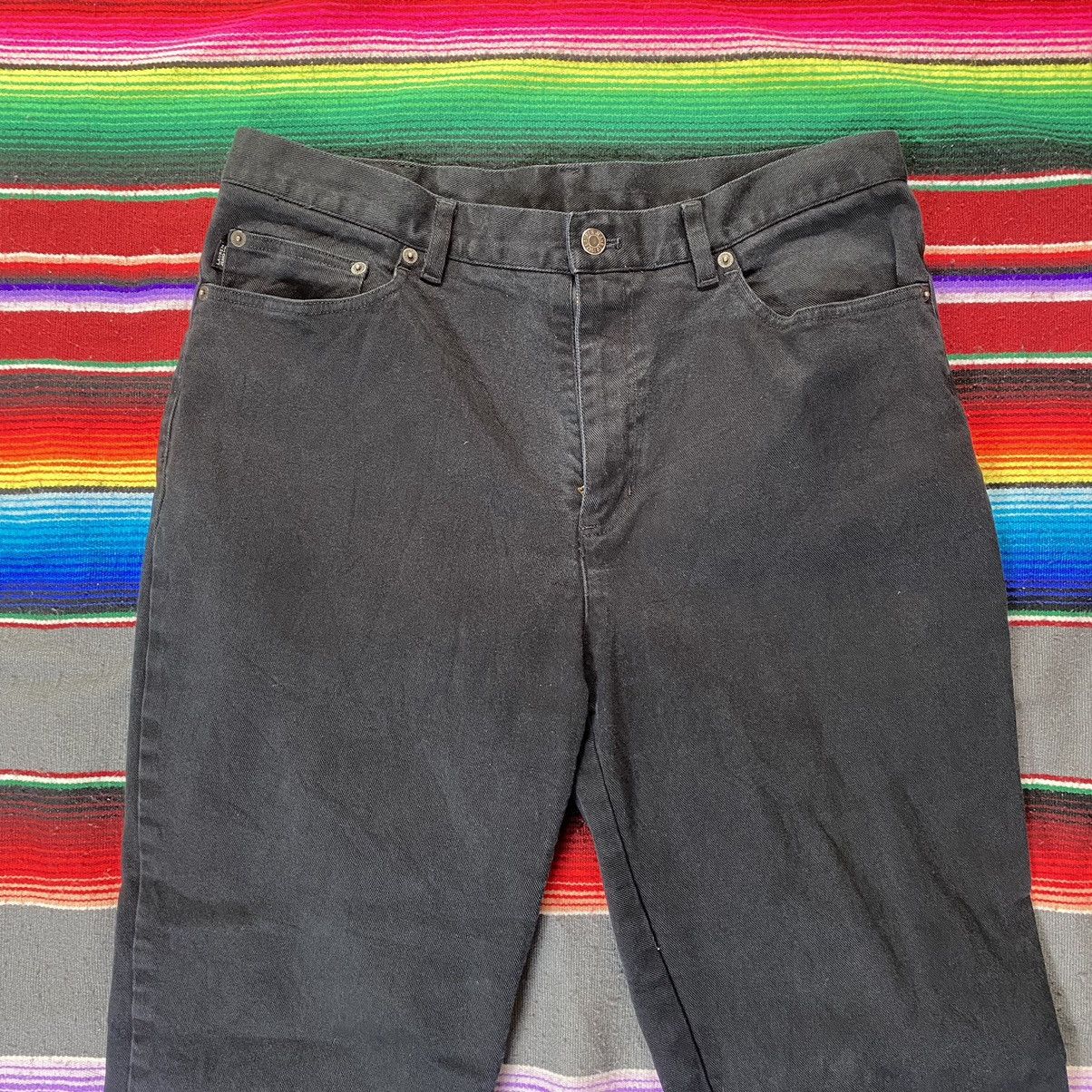 Ralph Lauren Vintage Lauren Jeans Co. Black Denim Size US 36 / EU 52 - 3 Thumbnail
