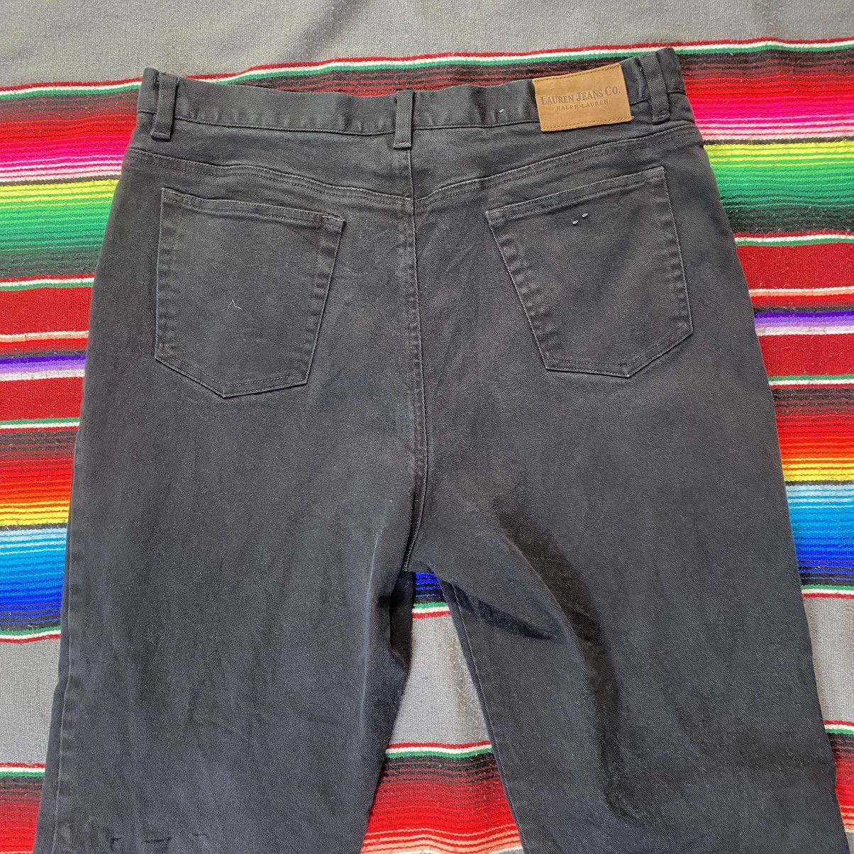 Ralph Lauren Vintage Lauren Jeans Co. Black Denim Size US 36 / EU 52 - 12 Thumbnail