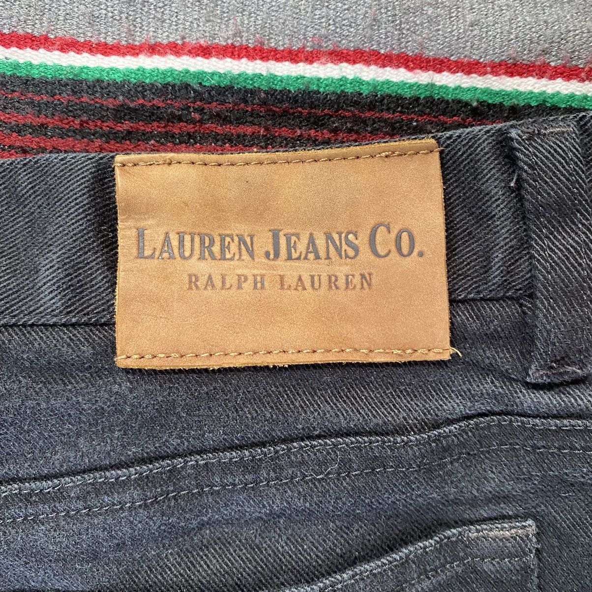 Ralph Lauren Vintage Lauren Jeans Co. Black Denim Size US 36 / EU 52 - 14 Thumbnail
