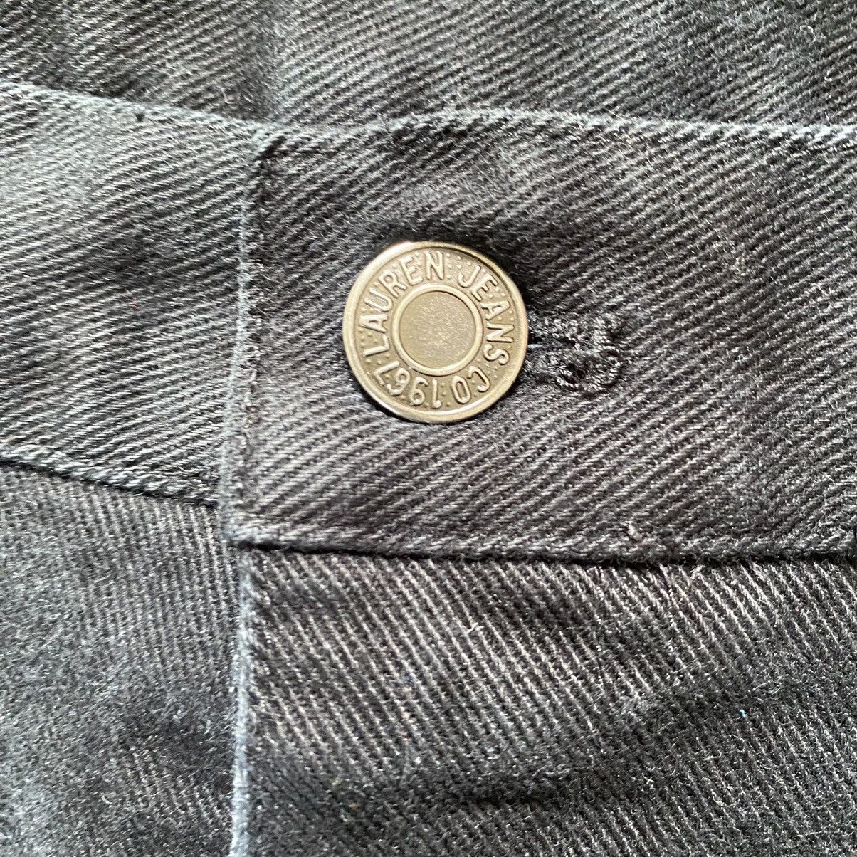 Ralph Lauren Vintage Lauren Jeans Co. Black Denim Size US 36 / EU 52 - 6 Thumbnail