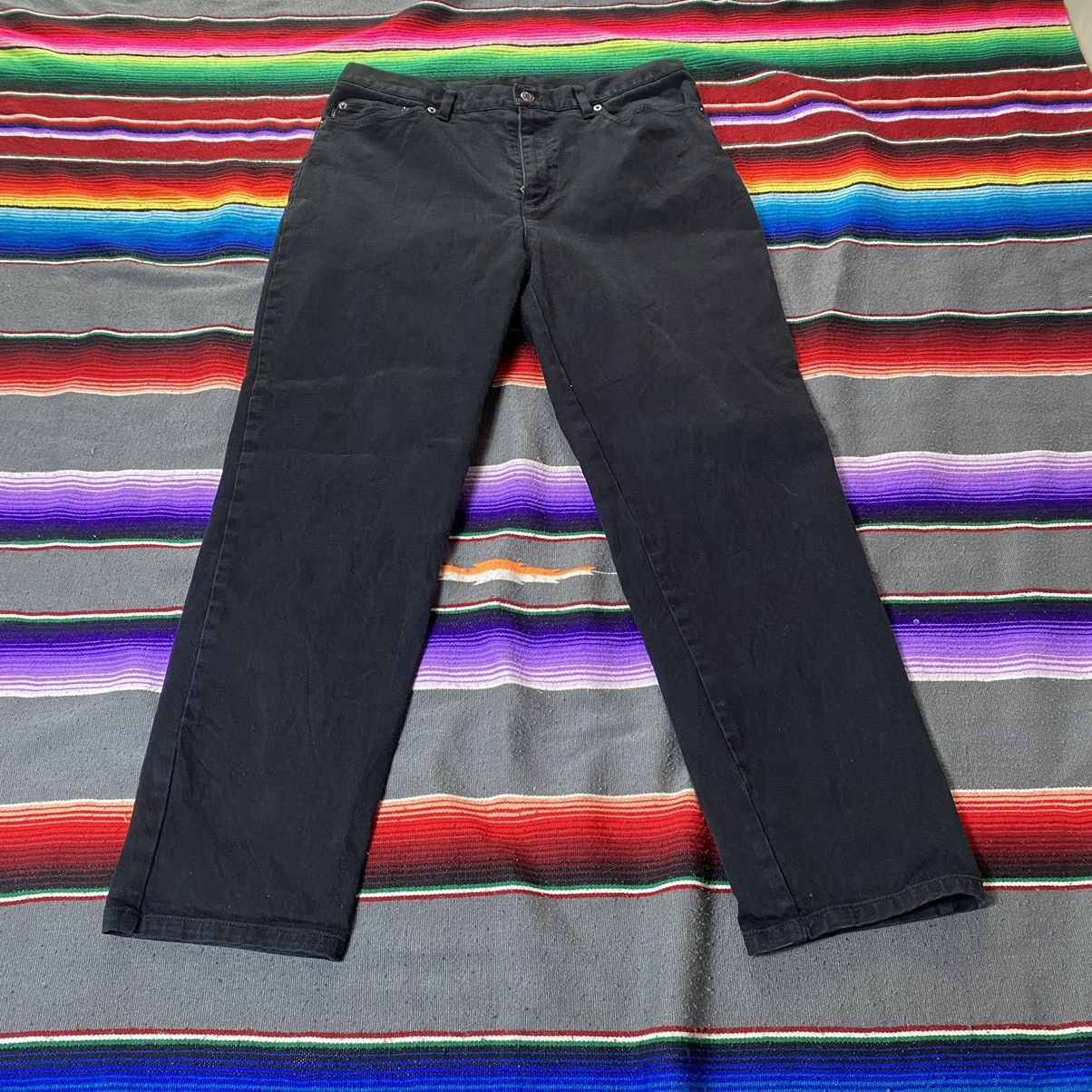 Ralph Lauren Vintage Lauren Jeans Co. Black Denim Size US 36 / EU 52 - 5 Thumbnail
