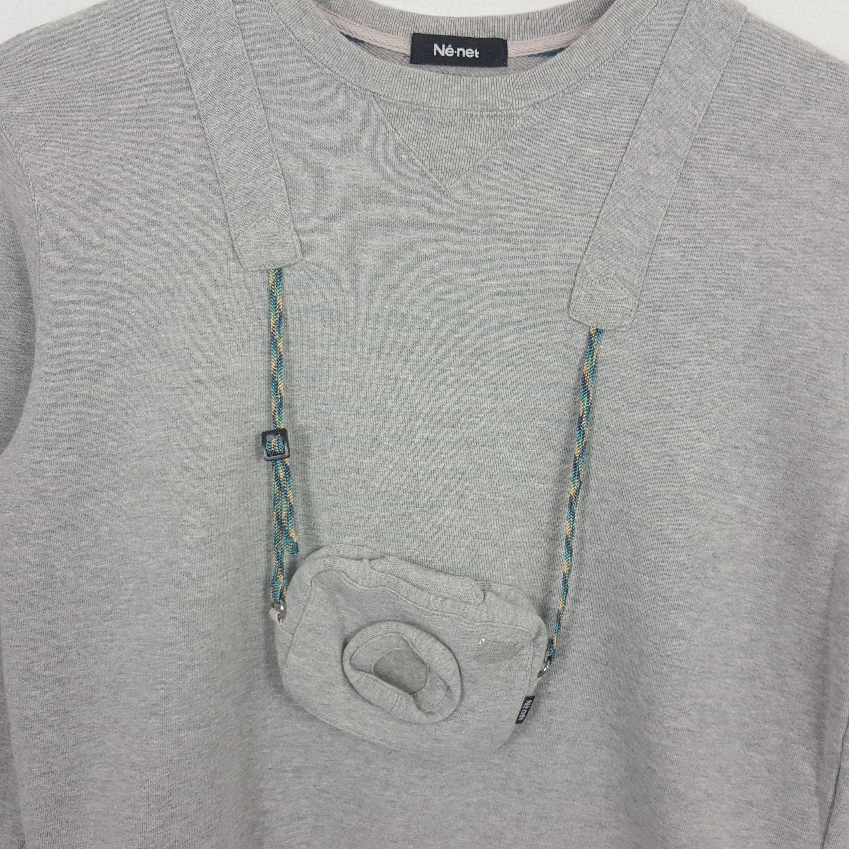 Issey Miyake × Ne-Net × Vintage Vintage NE-NET Issey Miyake Rare Design Sweatshirt Size US L / EU 52-54 / 3 - 2 Thumbnail
