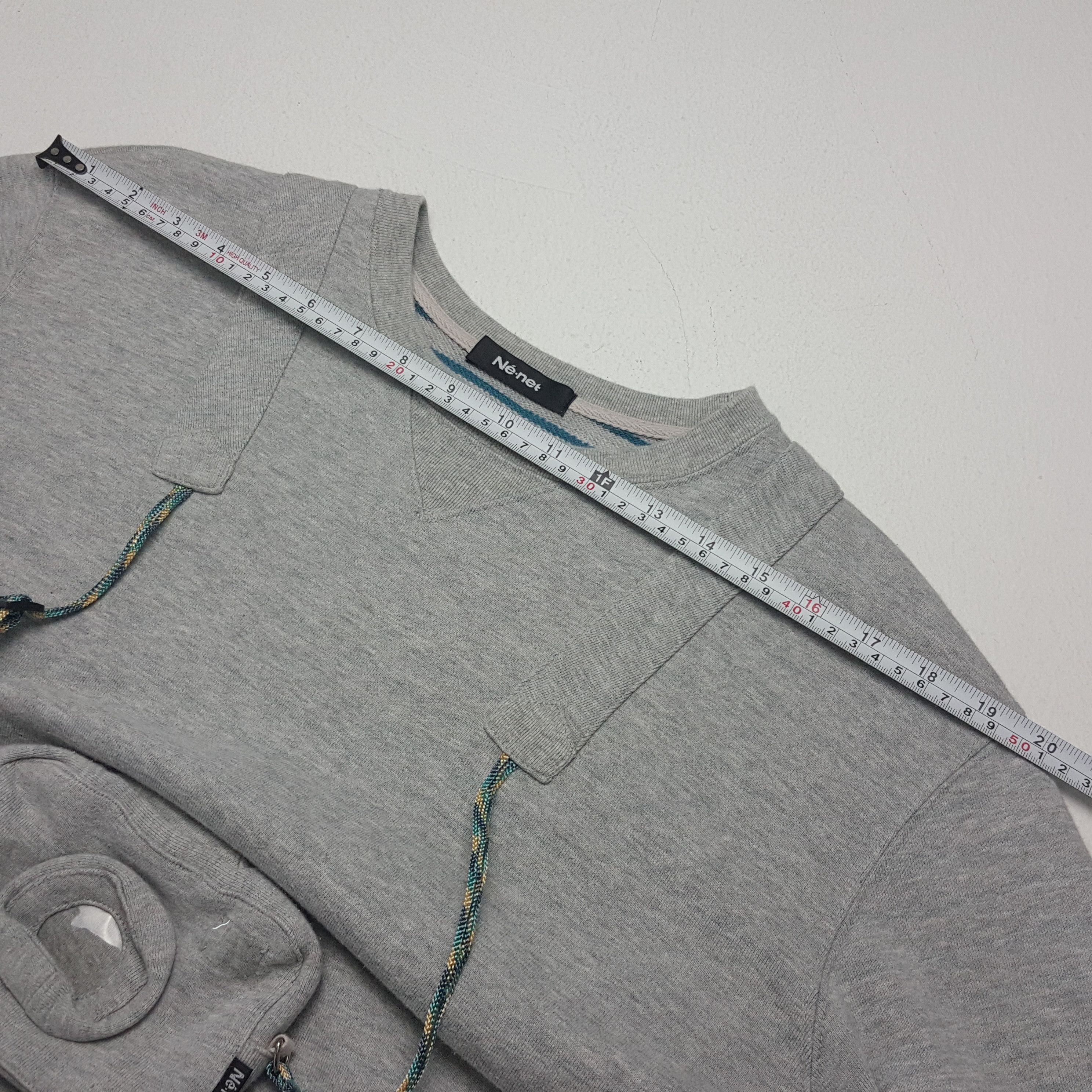 Issey Miyake × Ne-Net × Vintage Vintage NE-NET Issey Miyake Rare Design Sweatshirt Size US L / EU 52-54 / 3 - 7 Thumbnail