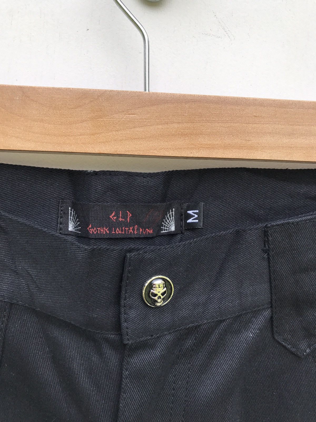 Japanese Brand GLP Punk Bondage Pants Fashion Parachute Casual Pants Size US 29 - 6 Thumbnail