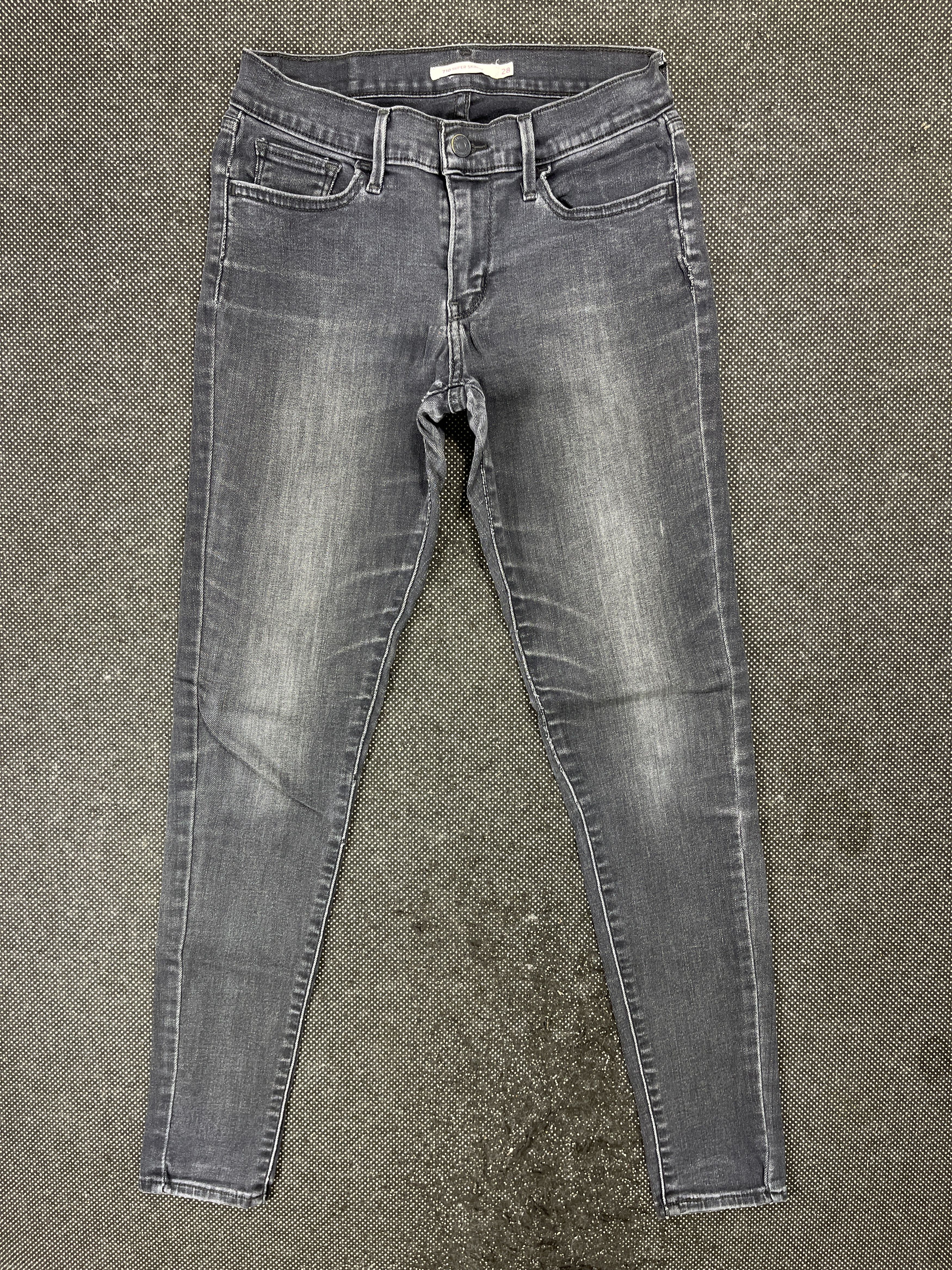 Levi's × Vintage Vintage Levis 710 Super Skinny Jeans JP099 Size 28" / US 6 / IT 42 - 1 Thumbnail
