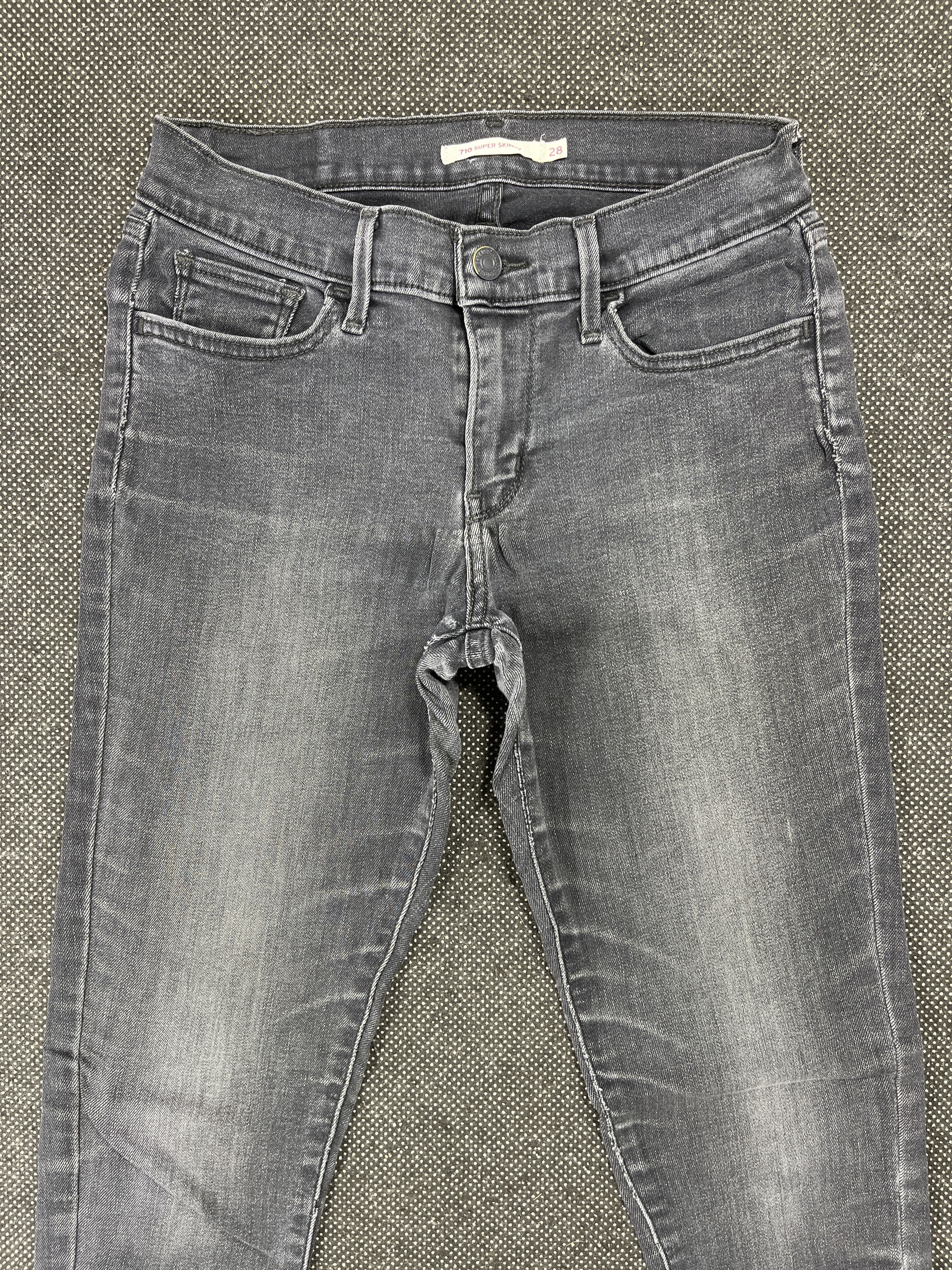 Levi's × Vintage Vintage Levis 710 Super Skinny Jeans JP099 Size 28" / US 6 / IT 42 - 3 Thumbnail