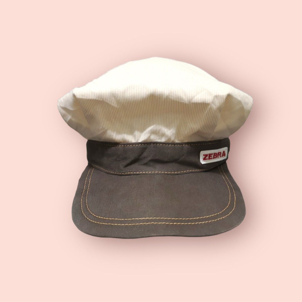 Japanese Brand × Vintage VINTAGE JAPANESE RAILROAD ENGINEER WORKER HAT Size ONE SIZE - 2 Thumbnail