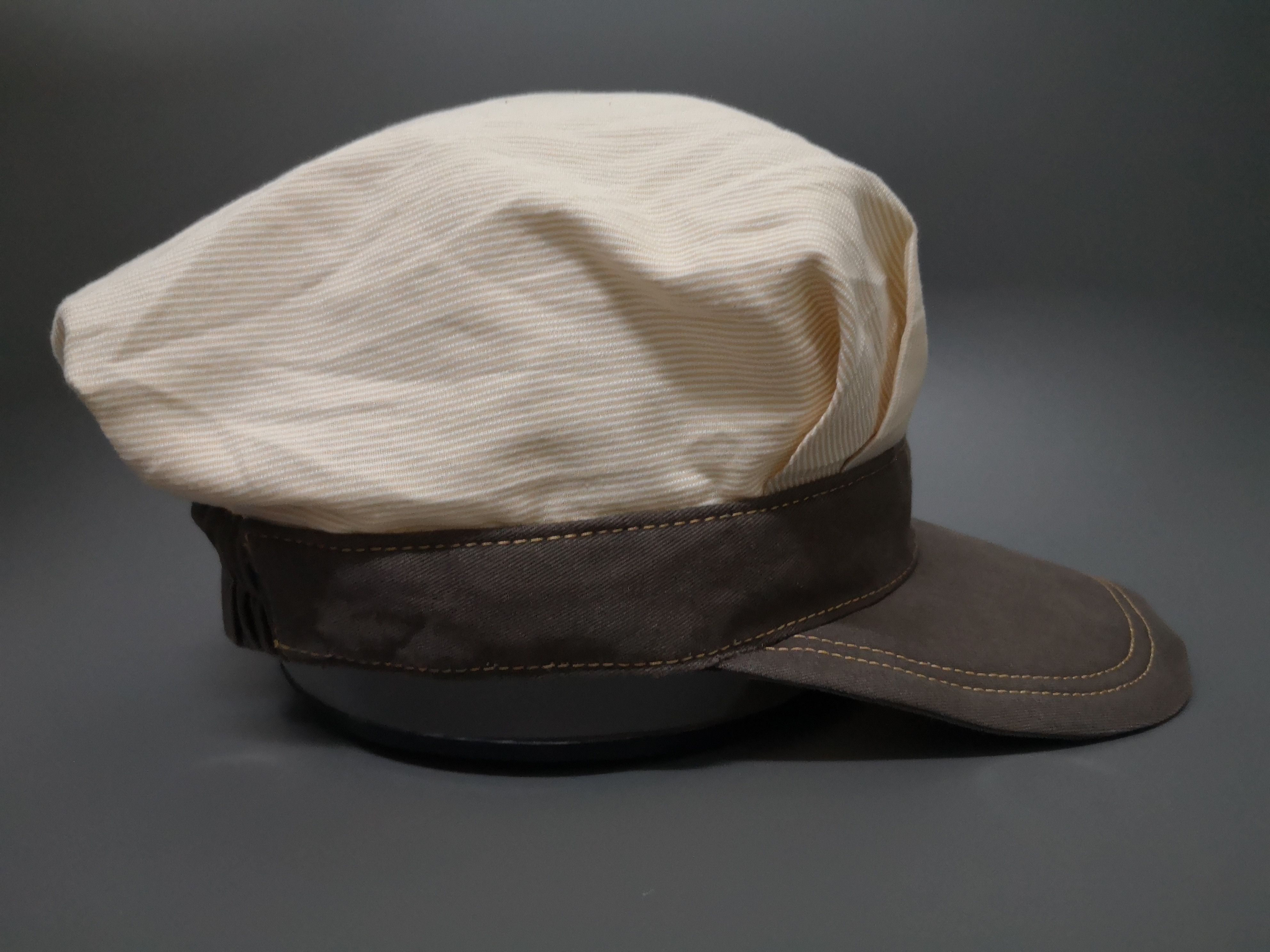Japanese Brand × Vintage VINTAGE JAPANESE RAILROAD ENGINEER WORKER HAT Size ONE SIZE - 19 Thumbnail