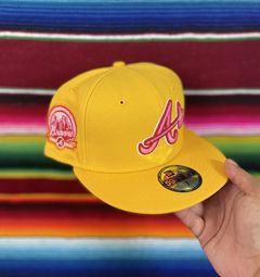 Hat Club Pink Lemonade Atlanta Braves 40th Anni New Era Fitted Cap 7