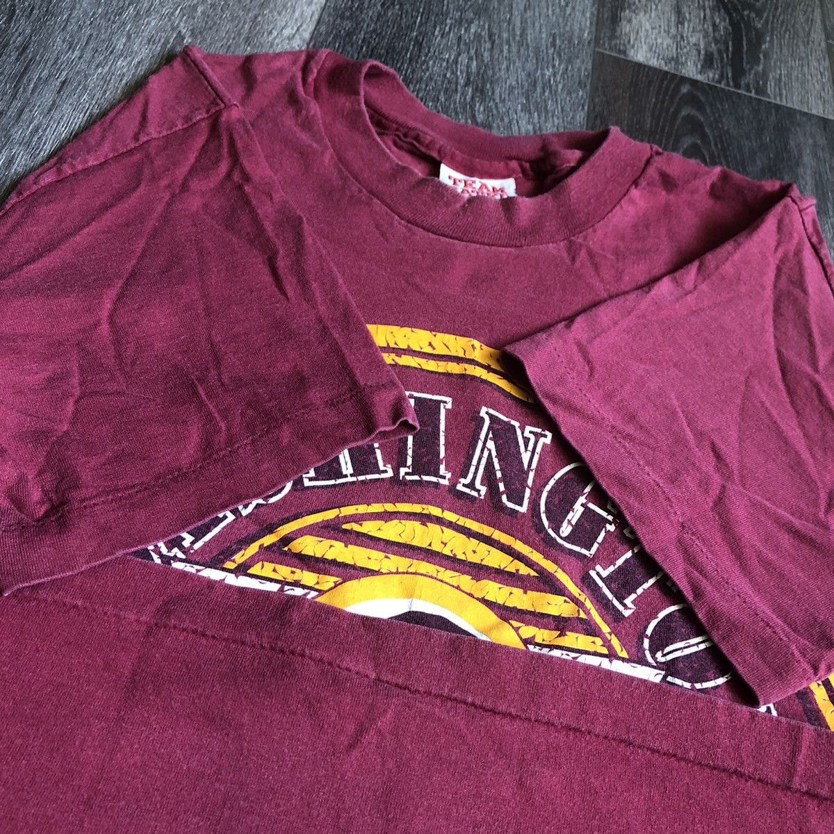 NFL Vintage 1990s NFL Washington Redskins Team Rated Graphic Tee Size US M / EU 48-50 / 2 - 3 Thumbnail