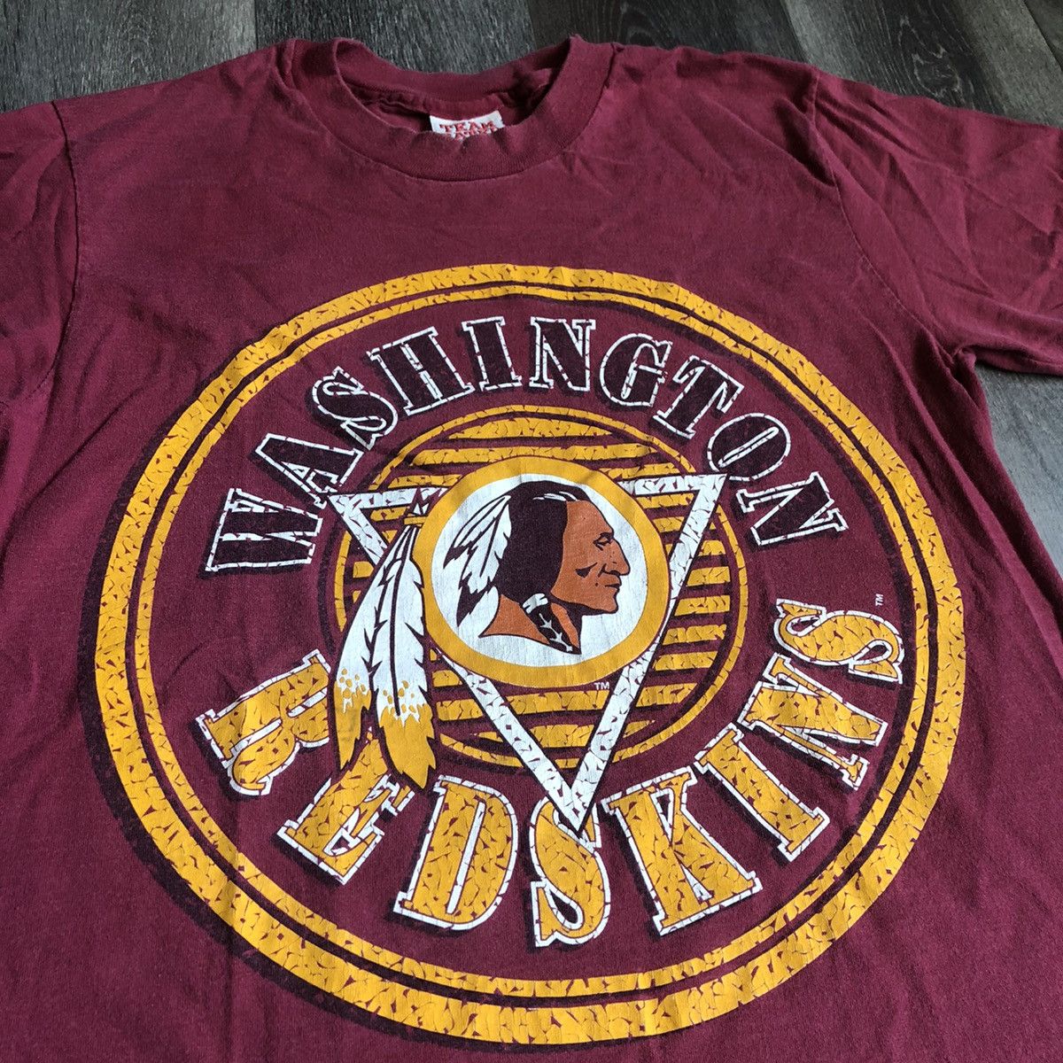 NFL Vintage 1990s NFL Washington Redskins Team Rated Graphic Tee Size US M / EU 48-50 / 2 - 2 Thumbnail